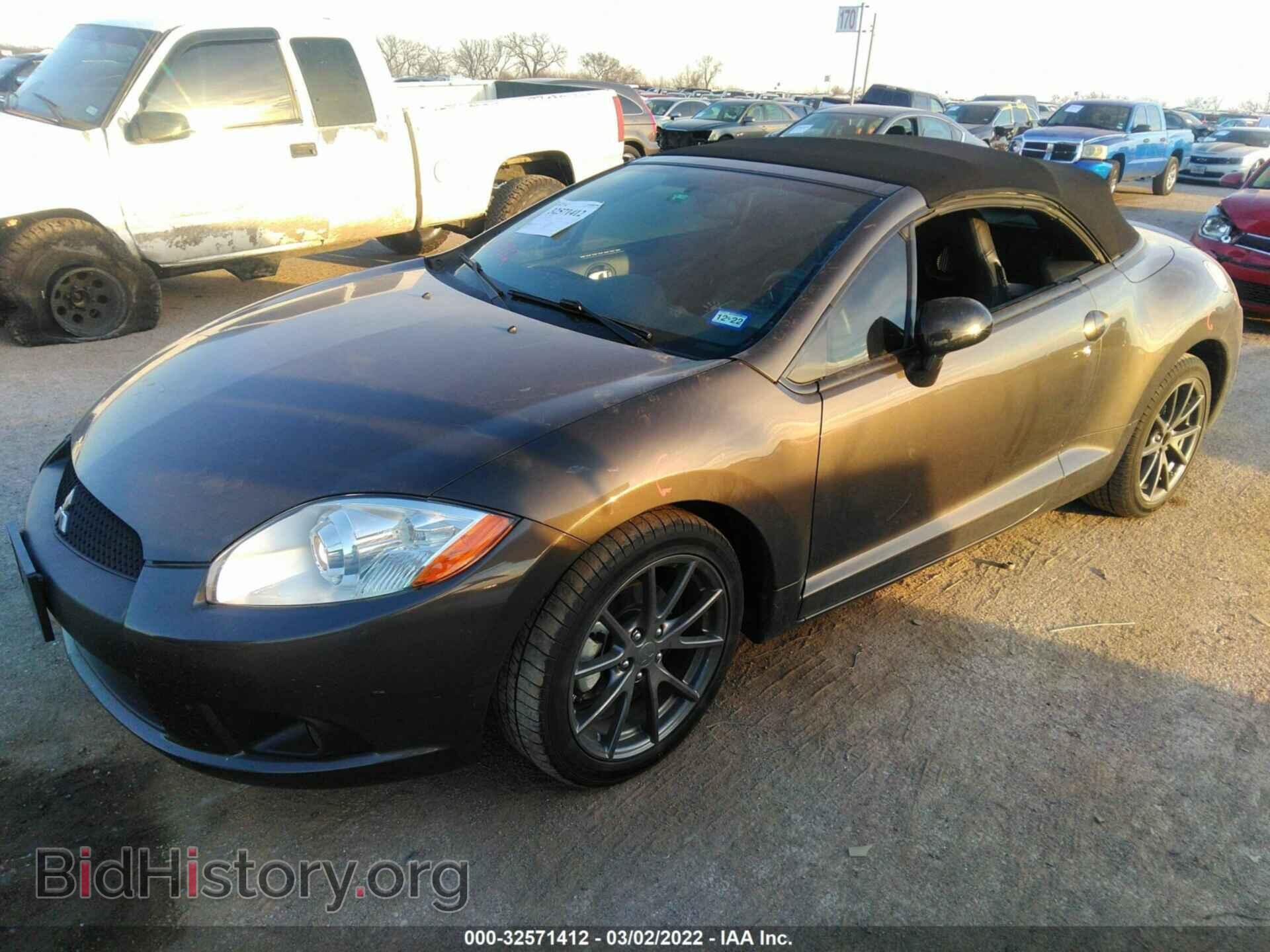 2012 MITSUBISHI ECLIPSE - VIN: 4A37L5EF5CE008261 - Photo 2