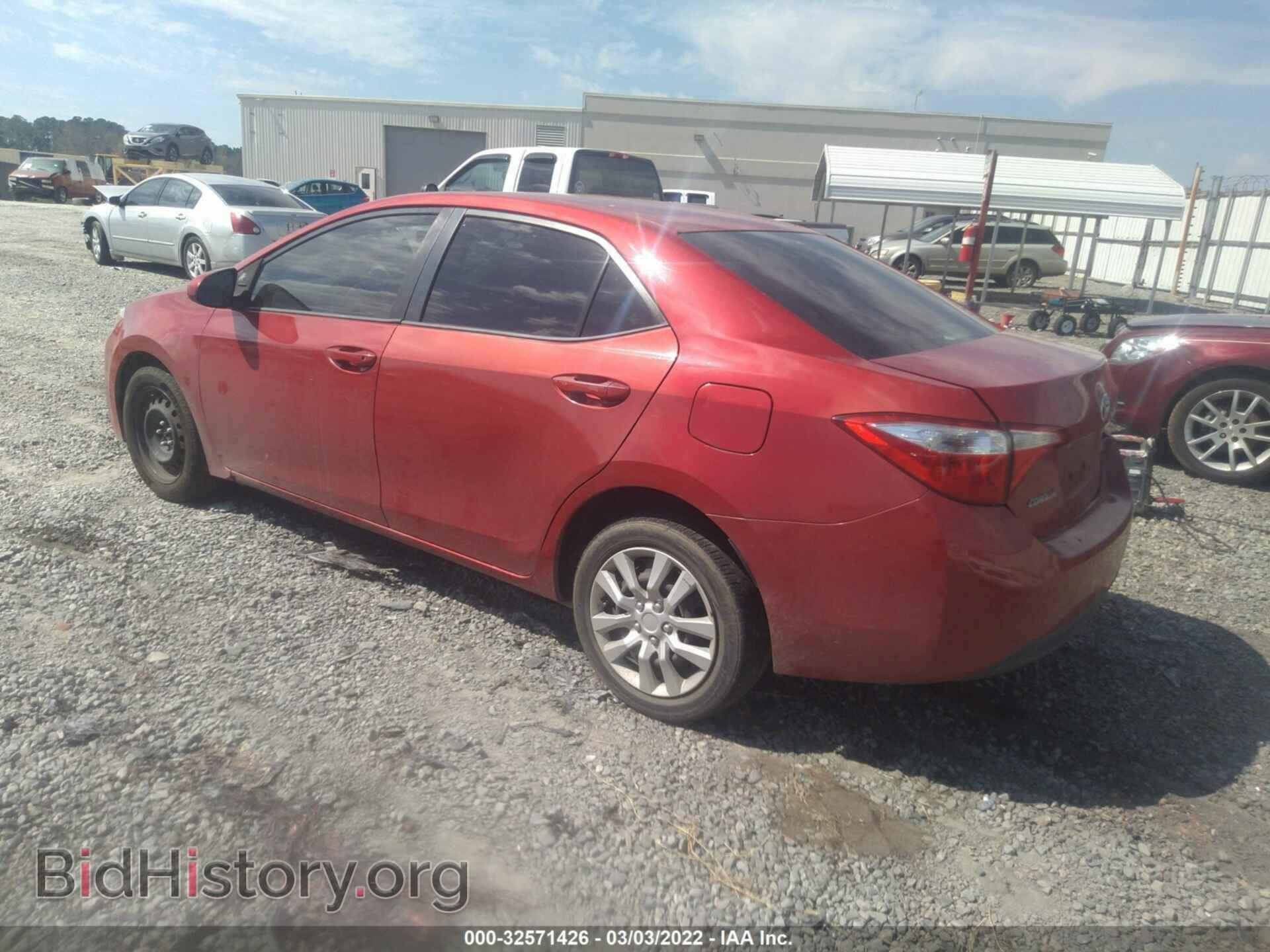 2014 TOYOTA COROLLA - VIN: 5YFBURHE6EP021692 - Фото 3