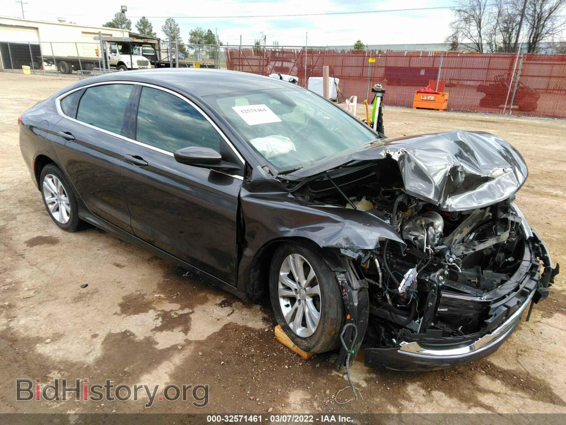 Фотография 1C3CCCAB6GN102801 - CHRYSLER 200 2016
