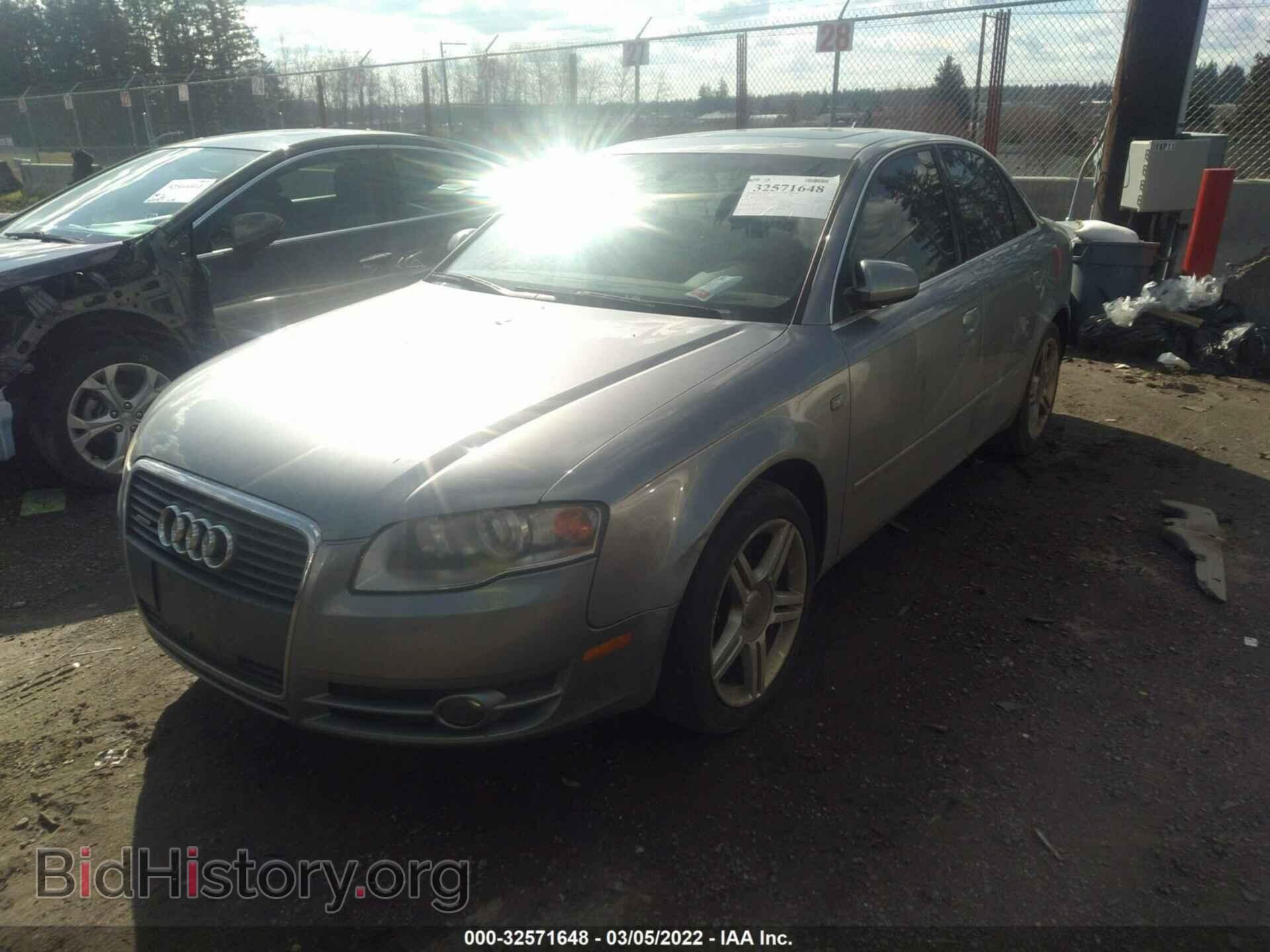 2007 AUDI A4 - VIN: WAUDF78E77A114426 - Photo 2