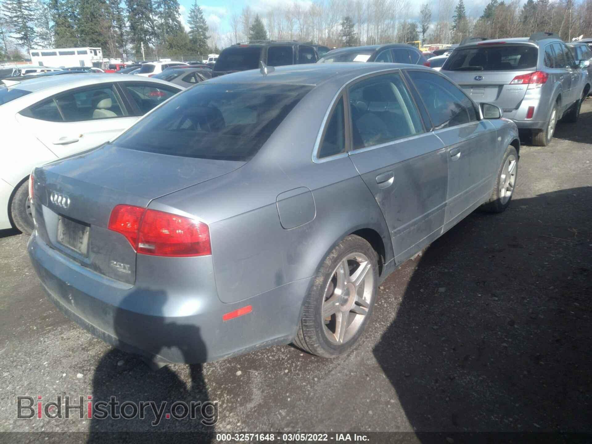 2007 AUDI A4 - VIN: WAUDF78E77A114426 - Photo 4