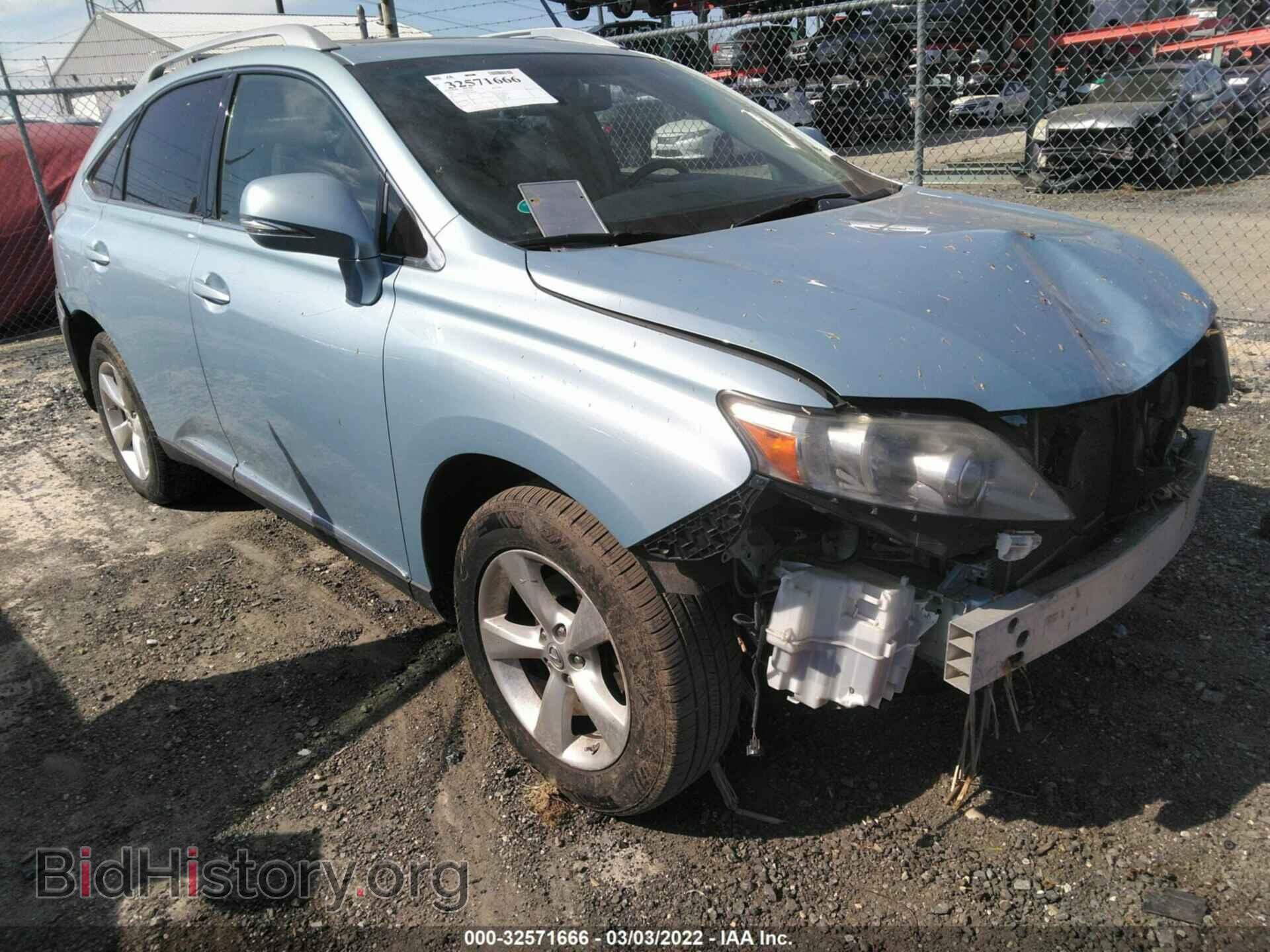 Фотография 2T2BK1BA5BC082343 - LEXUS RX 350 2011