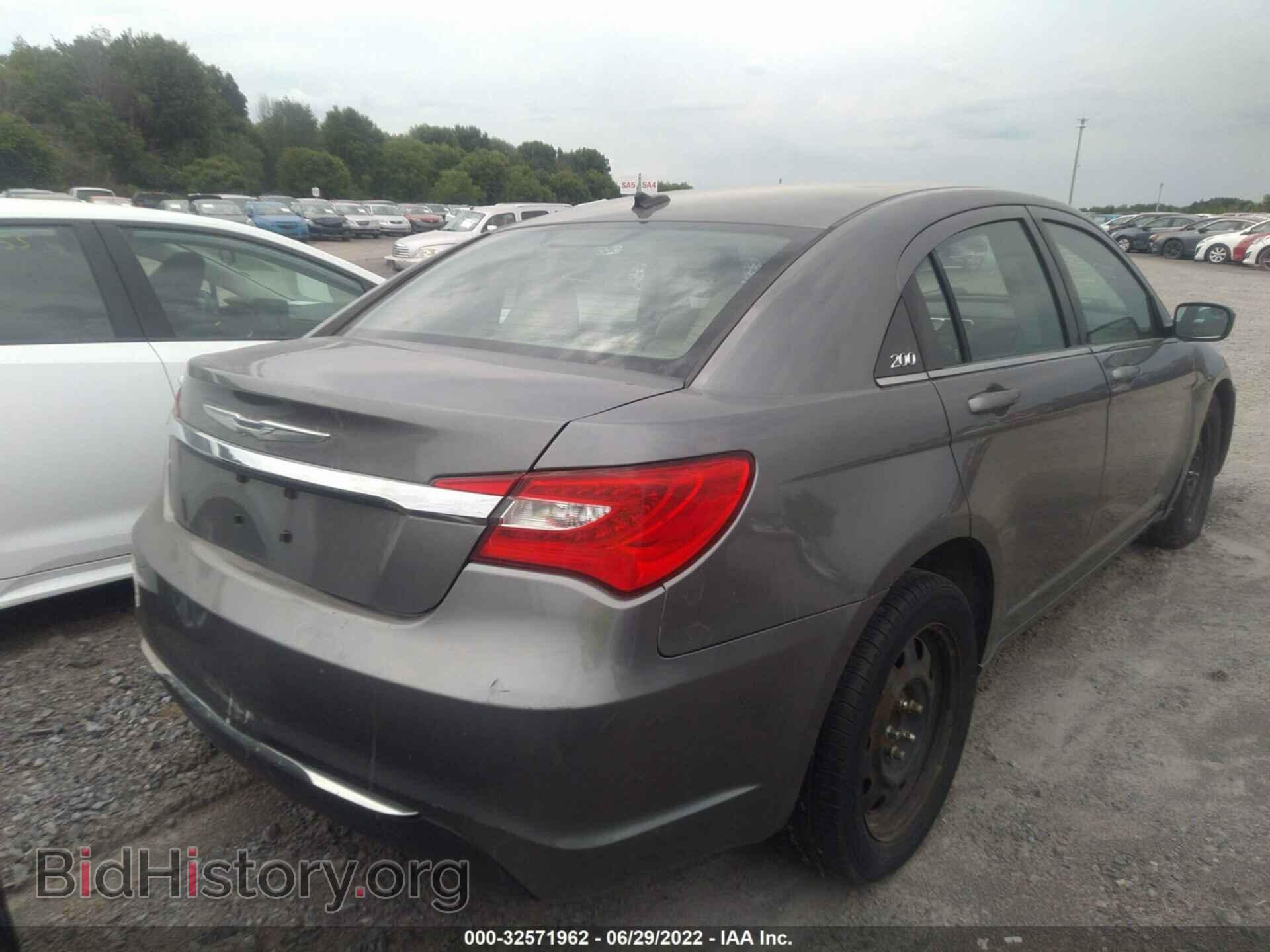 2012 CHRYSLER 200 - VIN: 1C3CCBAB3CN274160 - Photo 4