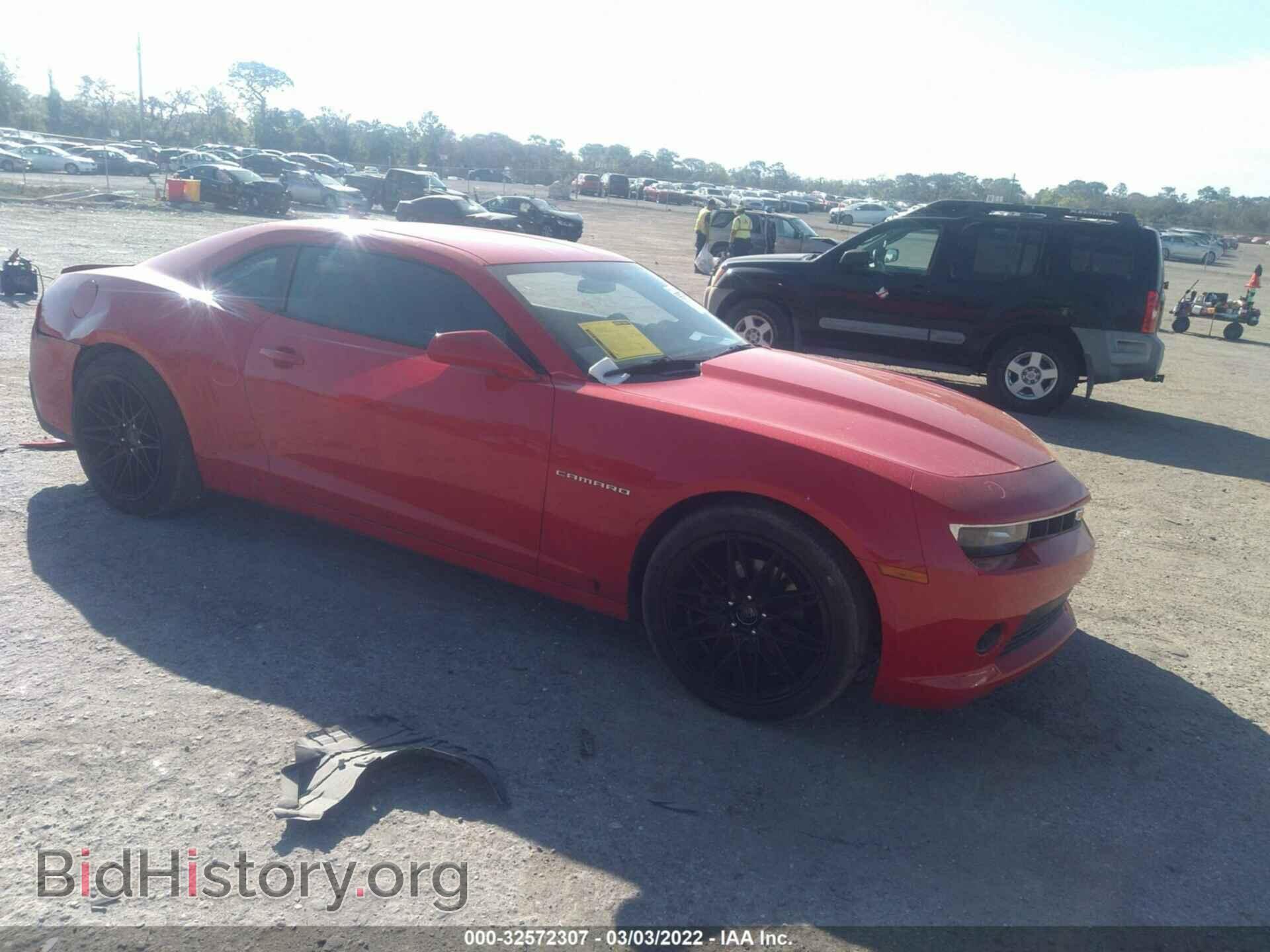 Photo 2G1FB1E37E9264254 - CHEVROLET CAMARO 2014