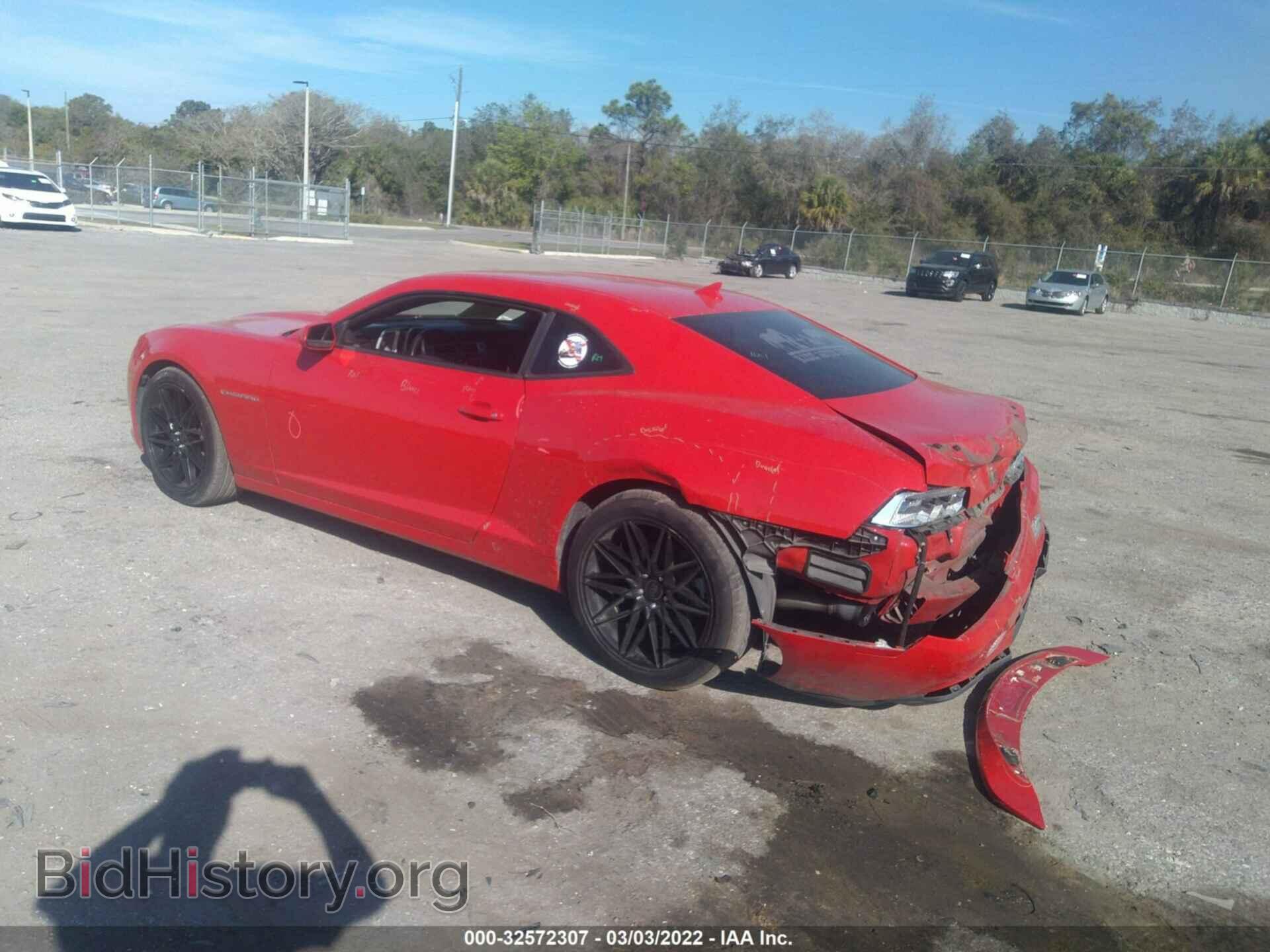2014 CHEVROLET CAMARO - VIN: 2G1FB1E37E9264254 - Фото 3