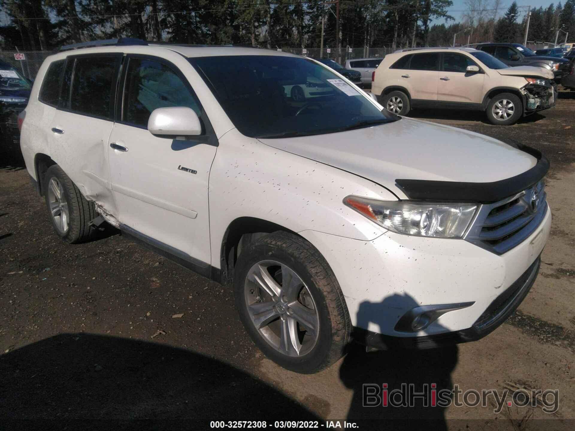 Photo 5TDDK3EH3CS132649 - TOYOTA HIGHLANDER 2012