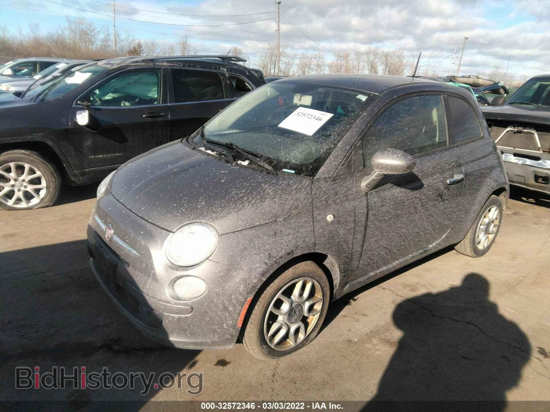 2012 FIAT 500 - VIN: 3C3CFFAR3CT330402 - Photo 2