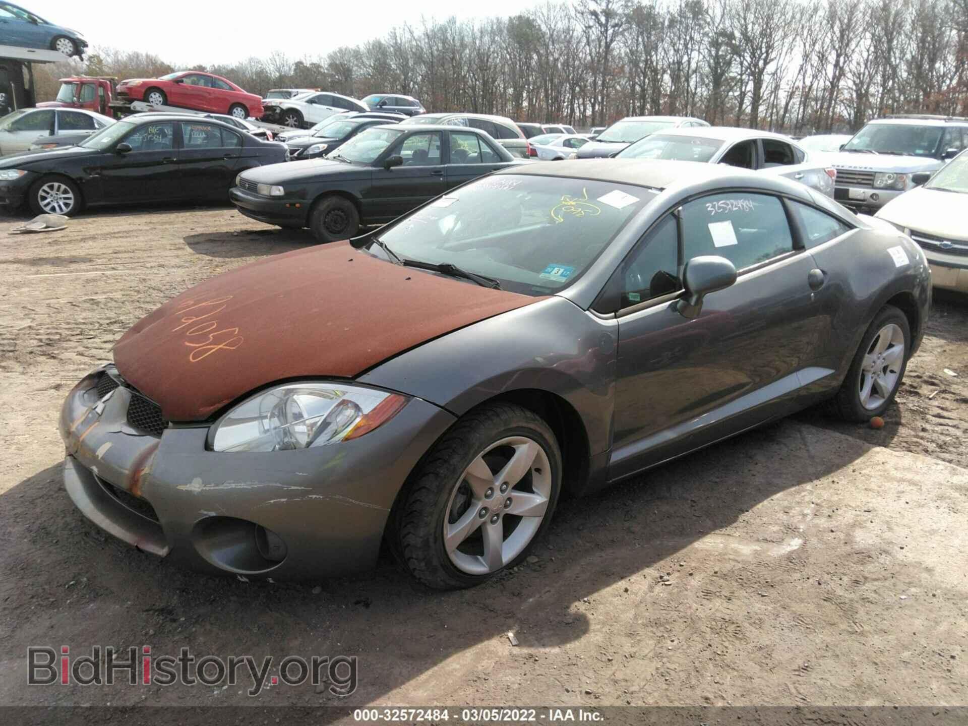 2006 MITSUBISHI ECLIPSE - VIN: 4A3AK24F46E028207 - Фото 2