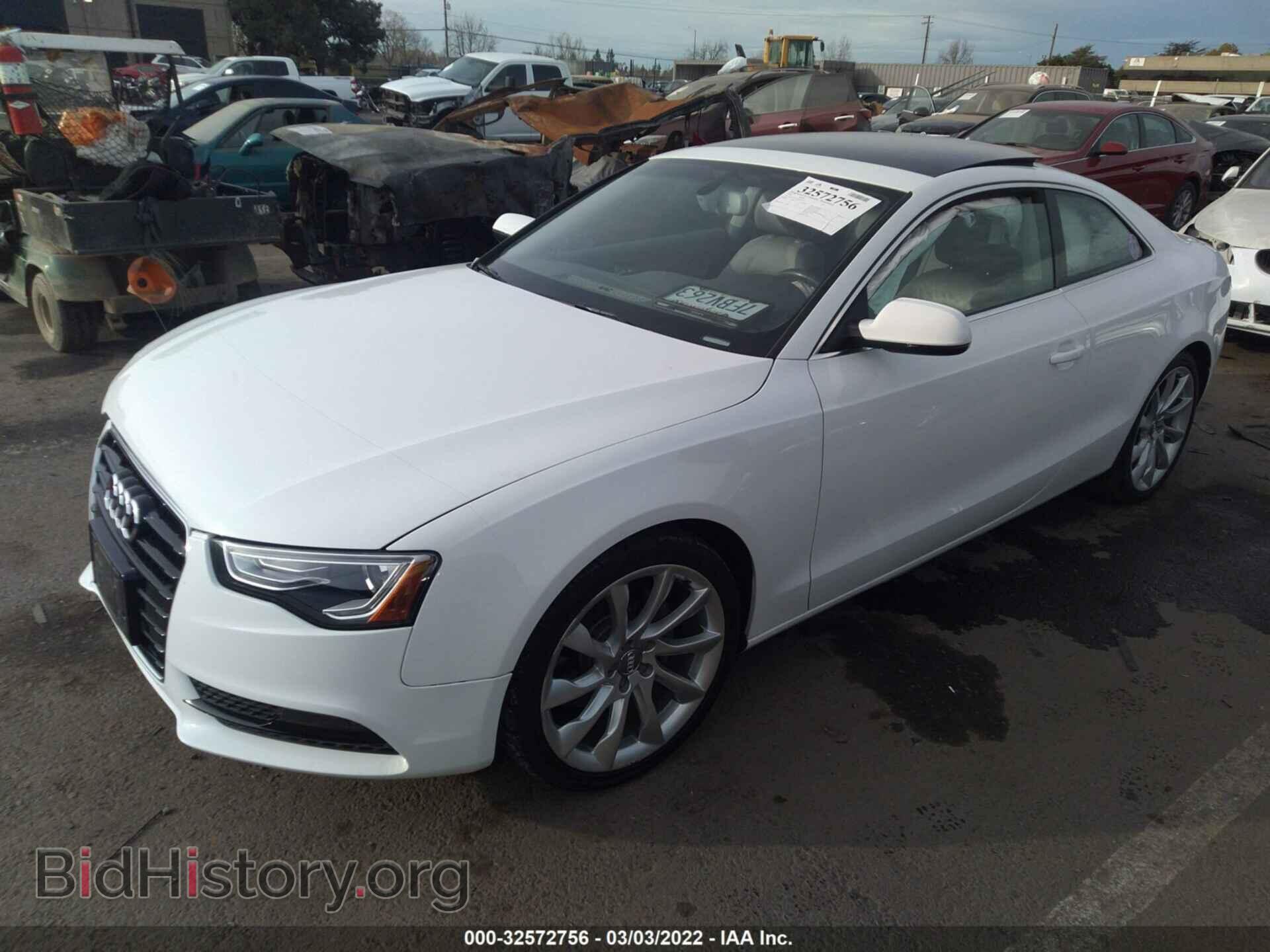 2014 AUDI A5 - VIN: WAULFAFR5EA050771 - Фото 2