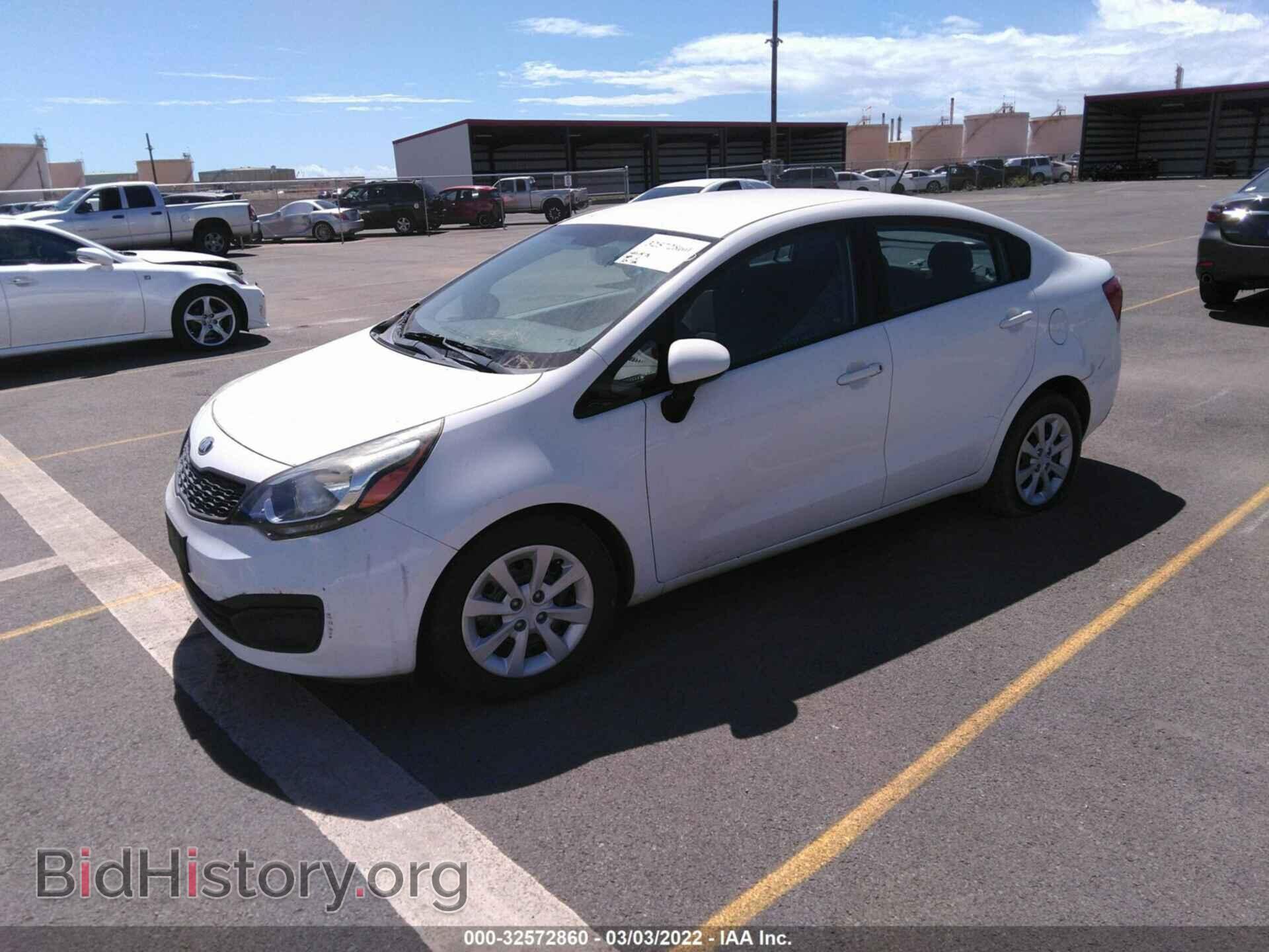 2013 KIA RIO - VIN: KNADM4A36D6310899 - Фото 2