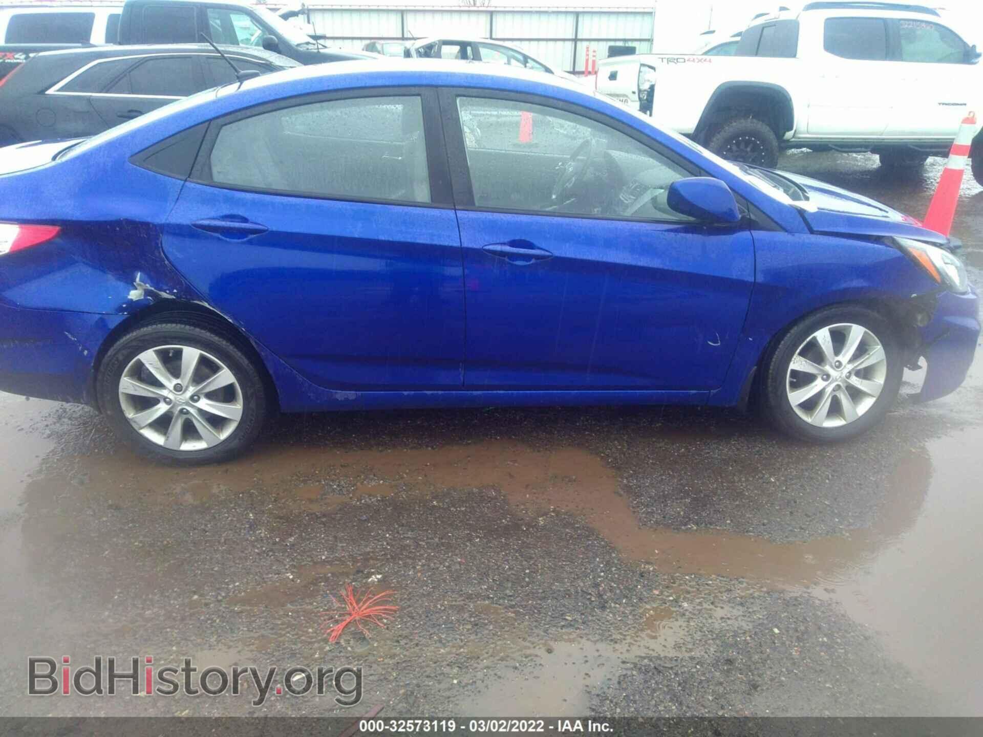 2013 HYUNDAI ACCENT - VIN: KMHCU4AE7DU478736 - Фото 6
