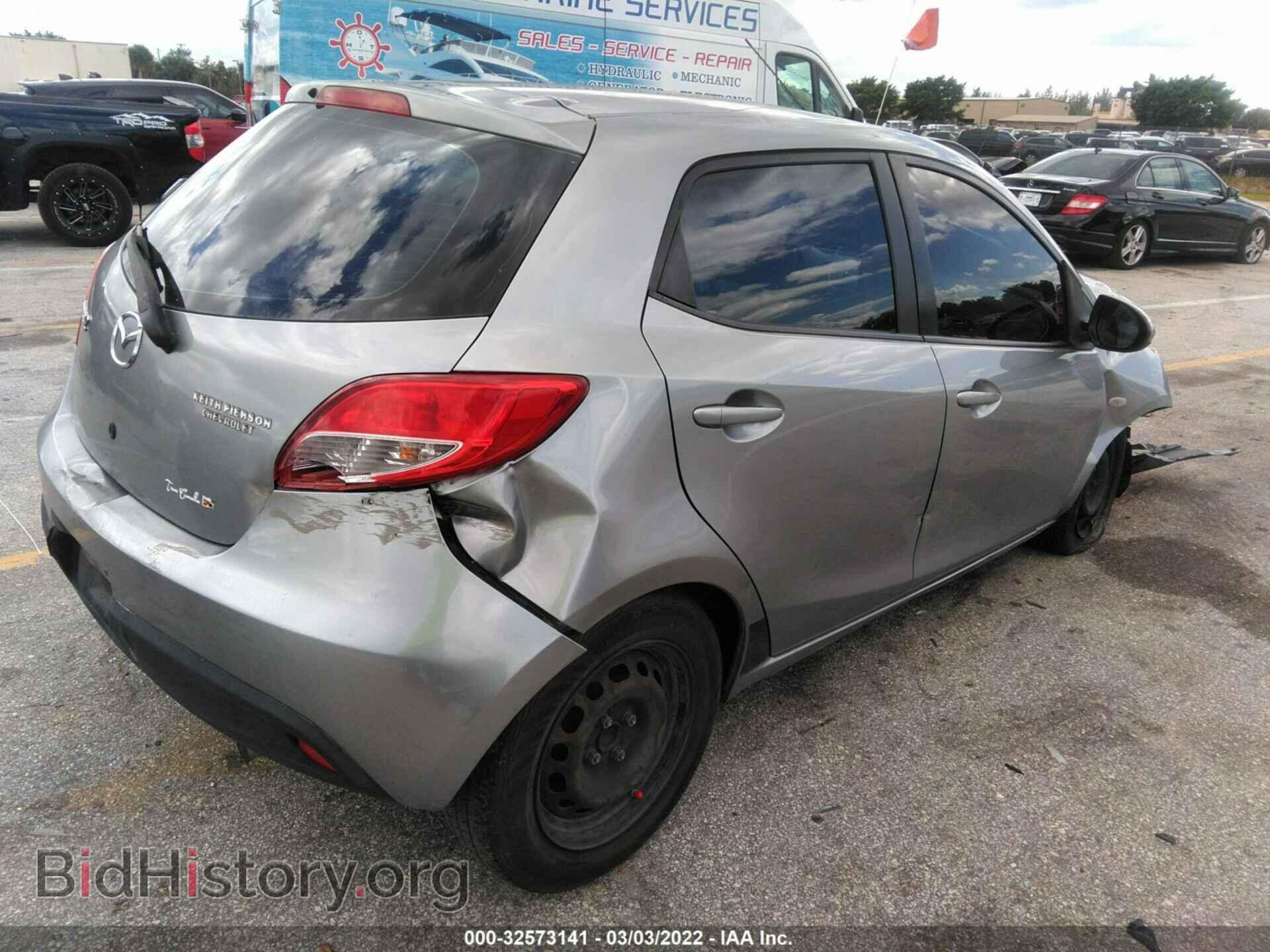 2014 MAZDA MAZDA2 - VIN: JM1DE1KY6E0175243 - Фото 4