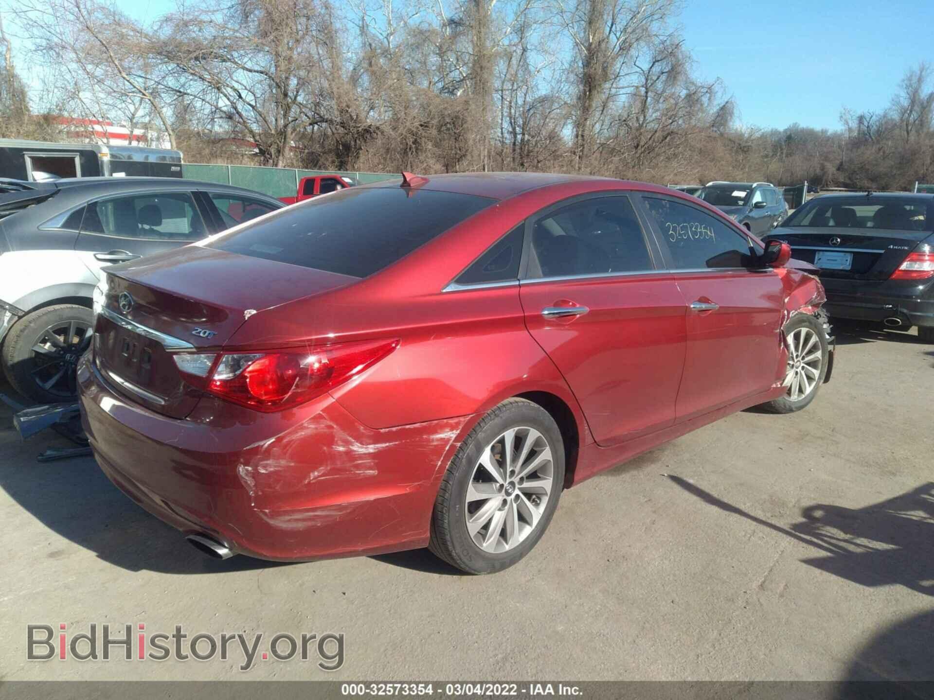 2013 HYUNDAI SONATA - VIN: 5NPEC4AB4DH773177 - Фото 4