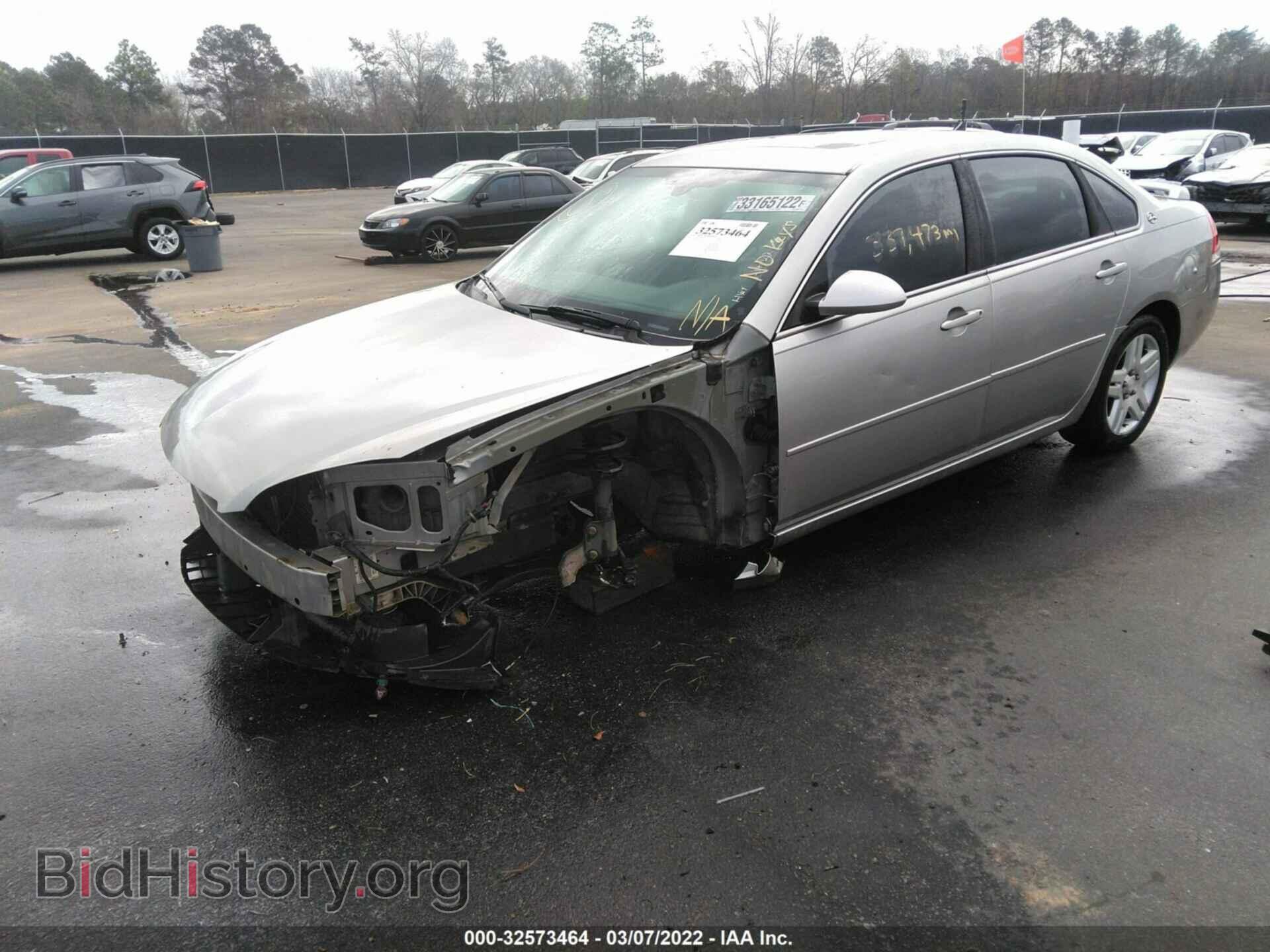 2007 CHEVROLET IMPALA - VIN: 2G1WC58RX79393547 - Фото 2