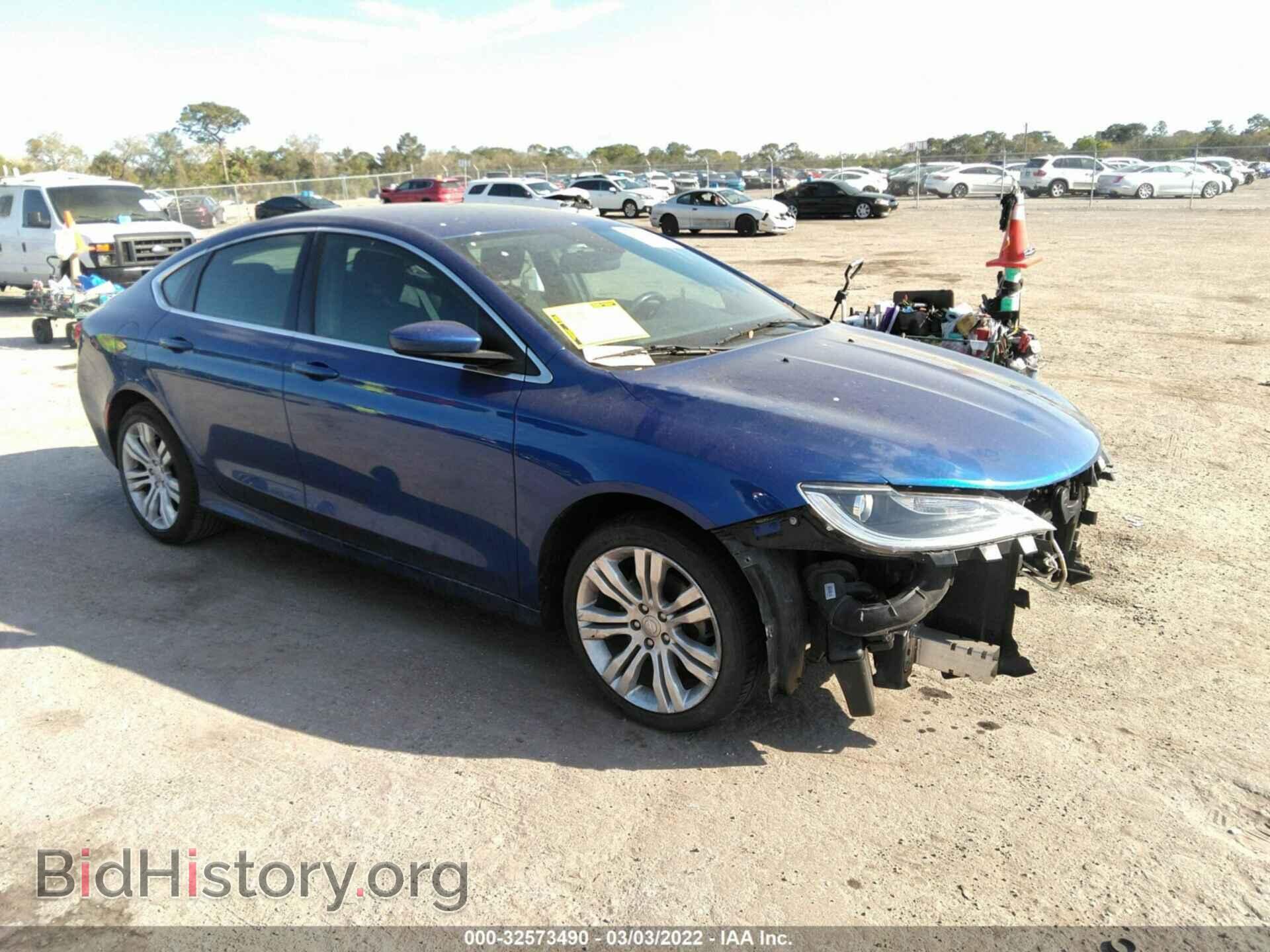 Фотография 1C3CCCAB4FN531157 - CHRYSLER 200 2015