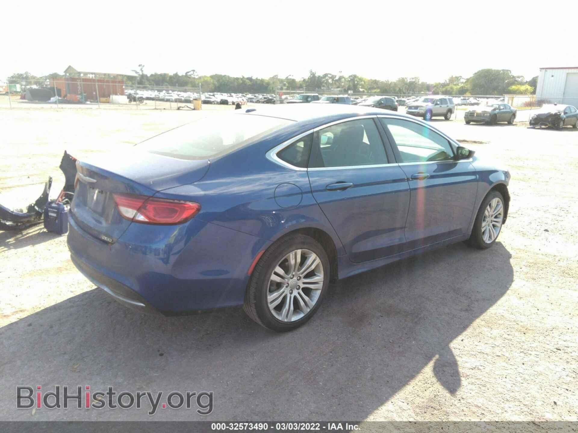 2015 CHRYSLER 200 - VIN: 1C3CCCAB4FN531157 - Фото 4