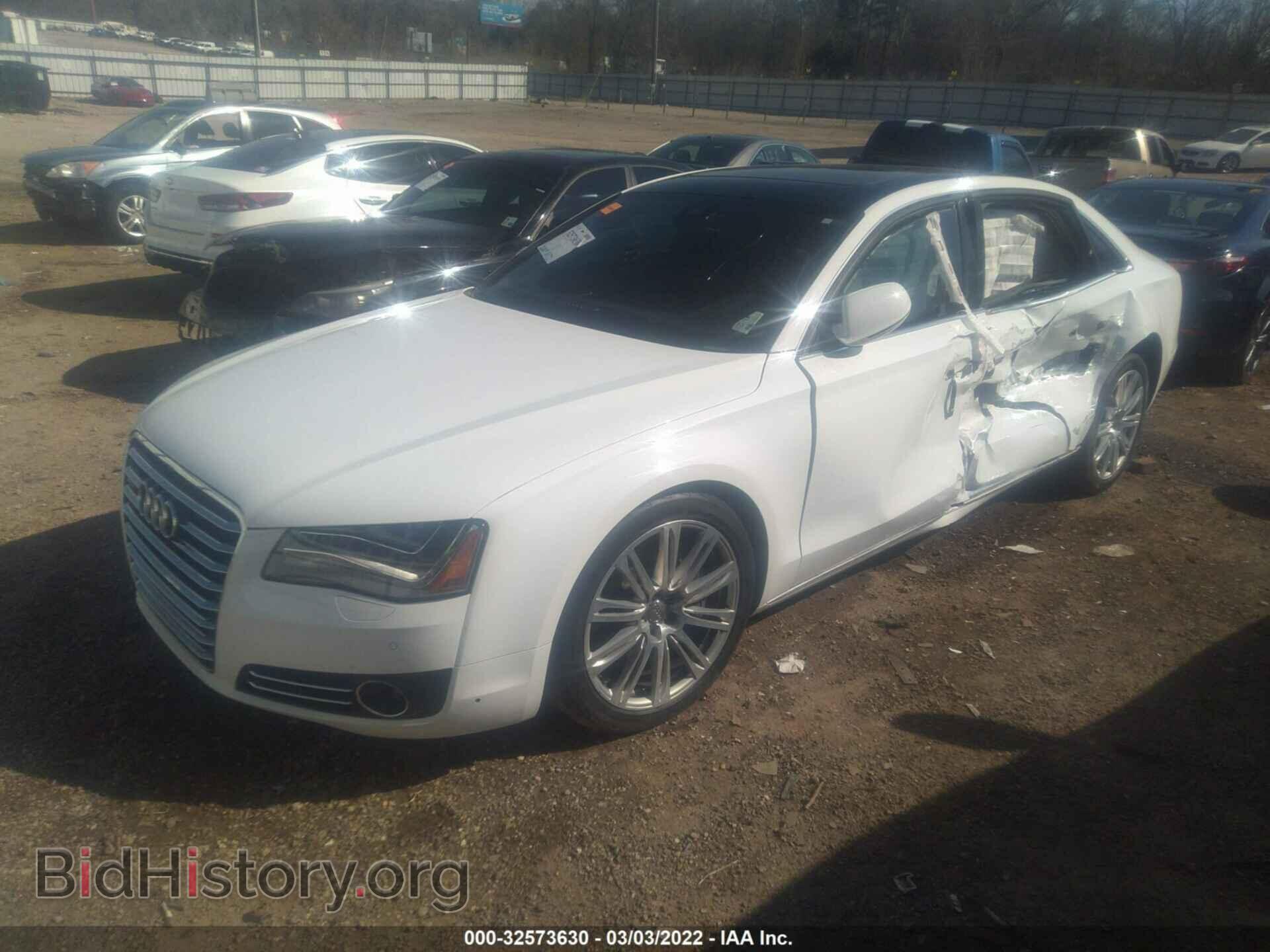 2011 AUDI A8 L - VIN: WAURVAFD6BN027134 - Фото 2