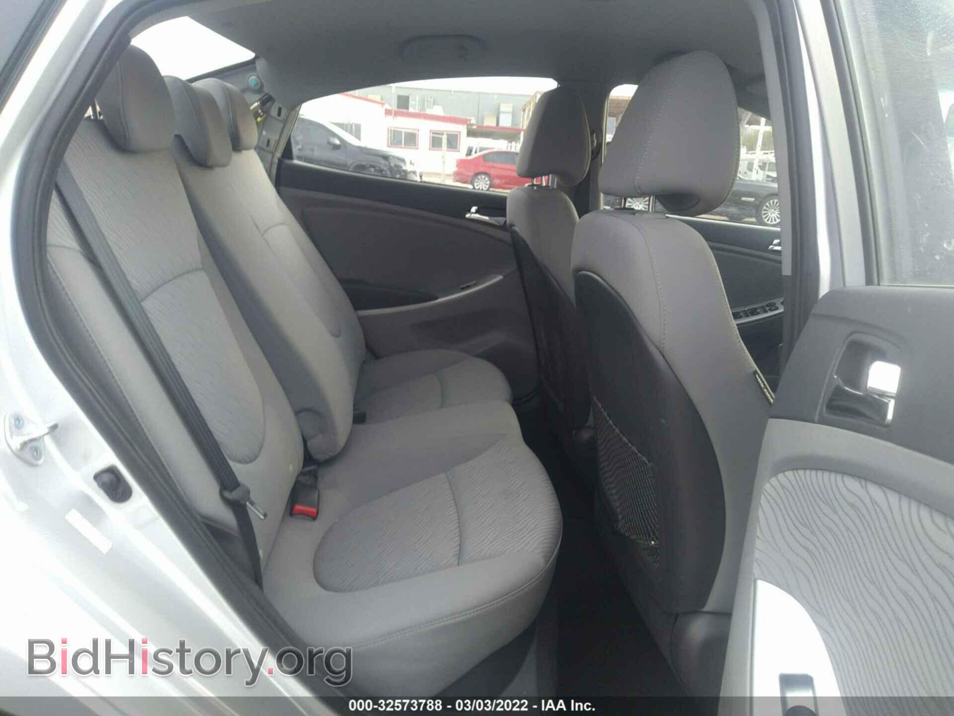 2013 HYUNDAI ACCENT - VIN: KMHCU4AEXDU443429 - Фото 8