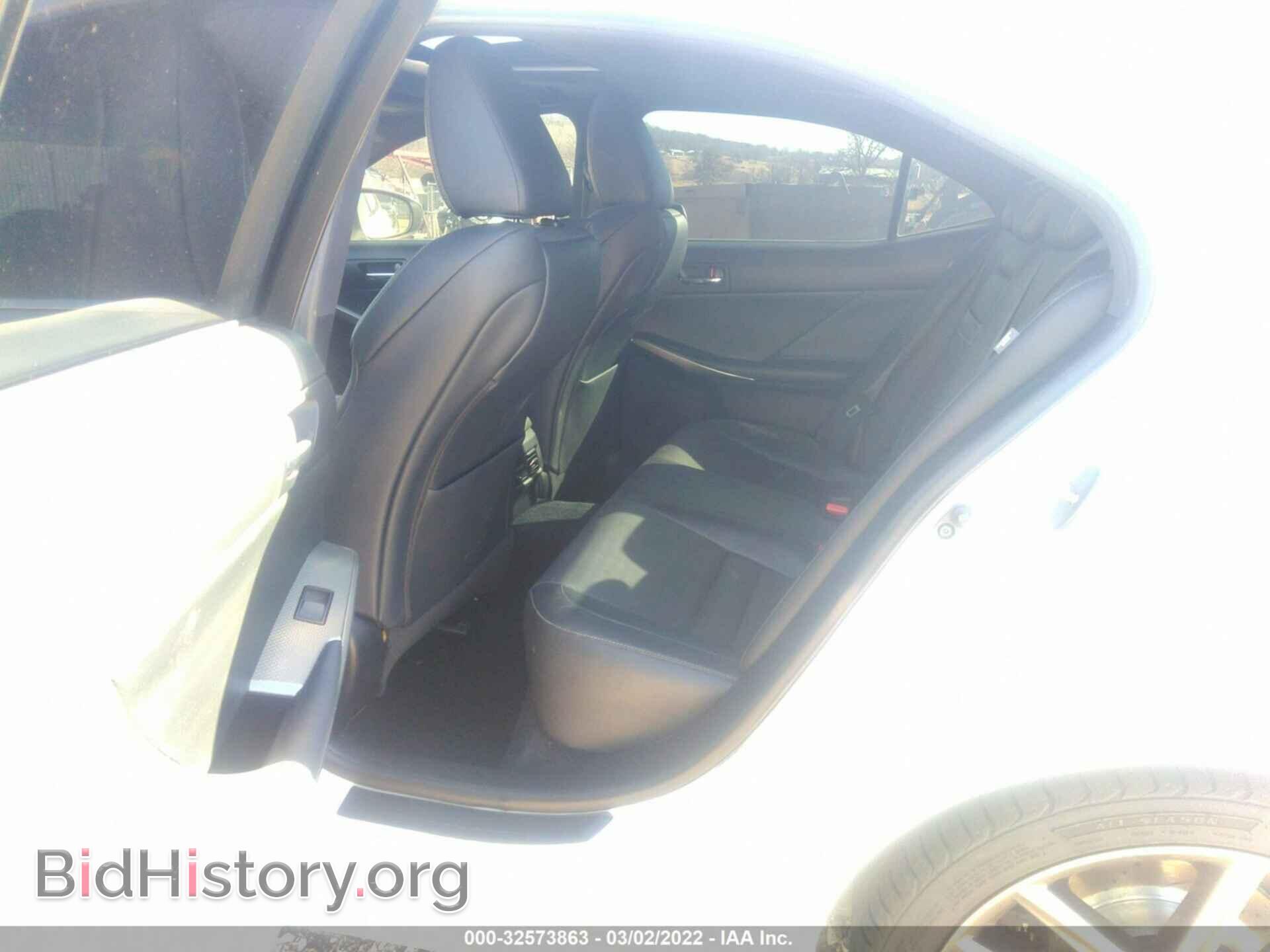 2014 LEXUS IS 350 - VIN: JTHCE1D20E5005496 - Фото 8