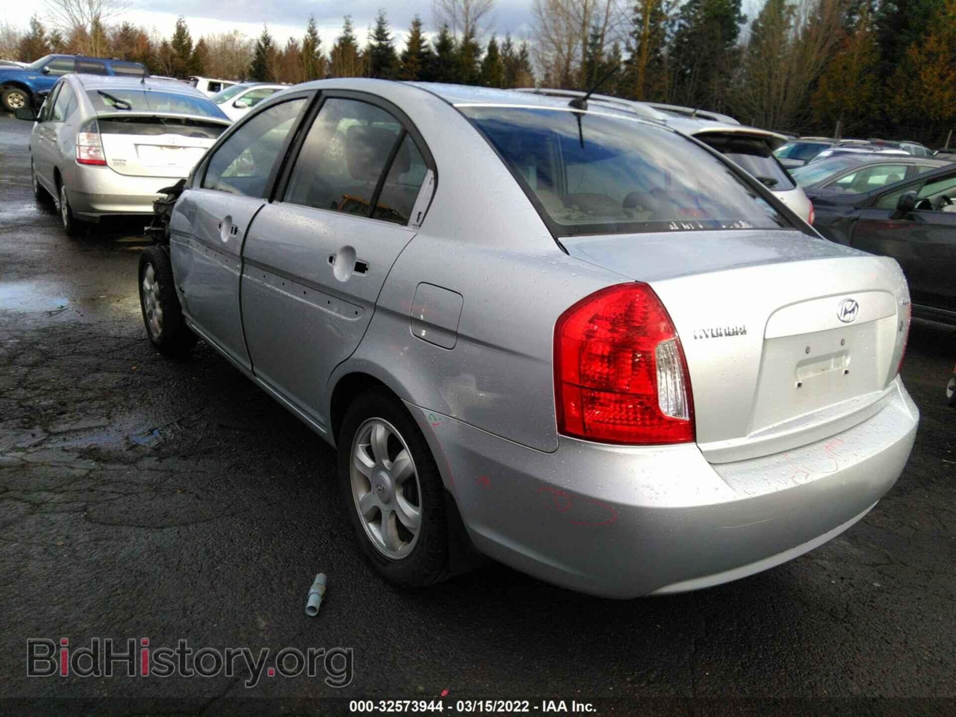 2006 HYUNDAI ACCENT - VIN: KMHCN46C26U022831 - Фото 3