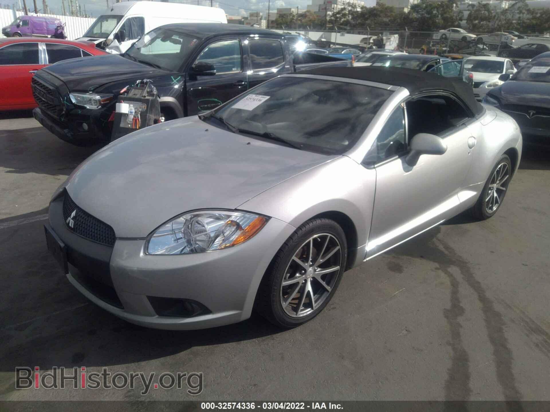 2012 MITSUBISHI ECLIPSE - VIN: 4A37L2EF5CE002863 - Photo 2