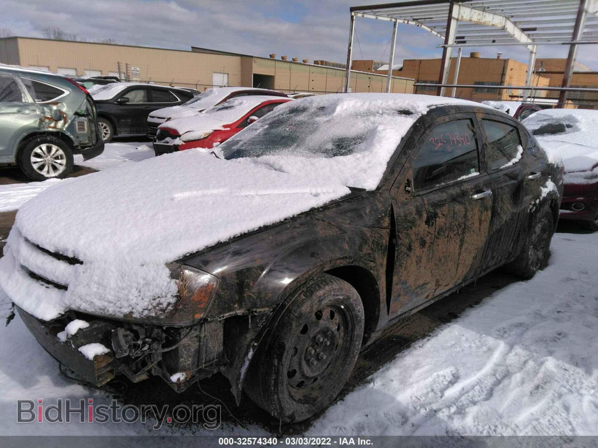 2013 DODGE AVENGER - VIN: 1C3CDZAB3DN752195 - Фото 2