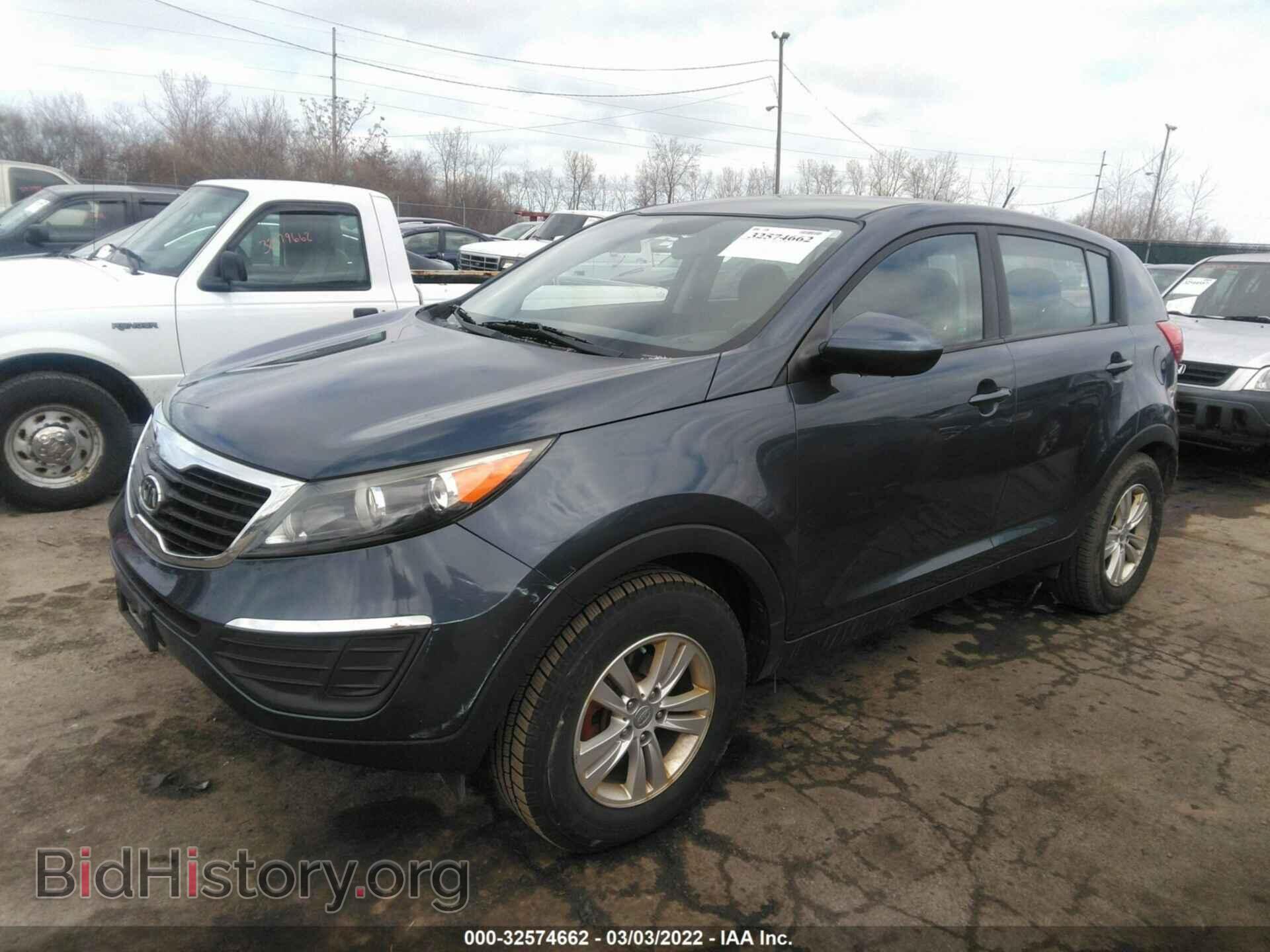 2011 KIA SPORTAGE - VIN: KNDPB3A23B7021185 - Фото 2
