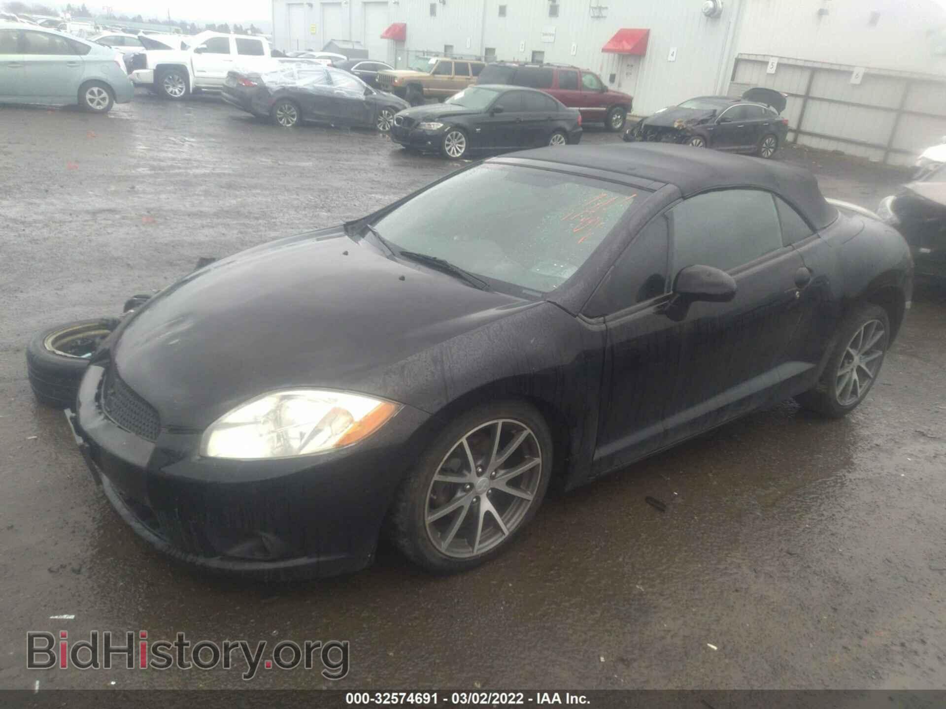 2012 MITSUBISHI ECLIPSE - VIN: 4A37L2EF1CE001242 - Фото 2