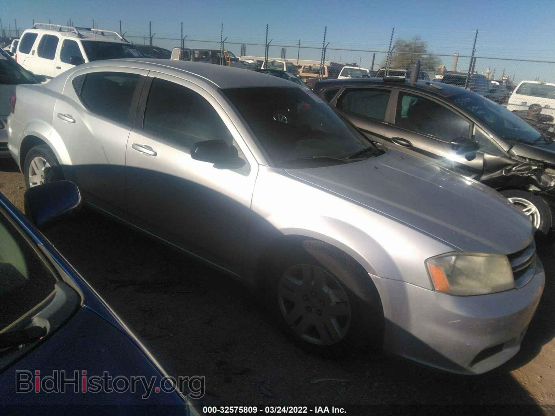 Photo 1C3CDZAB5CN252876 - DODGE AVENGER 2012