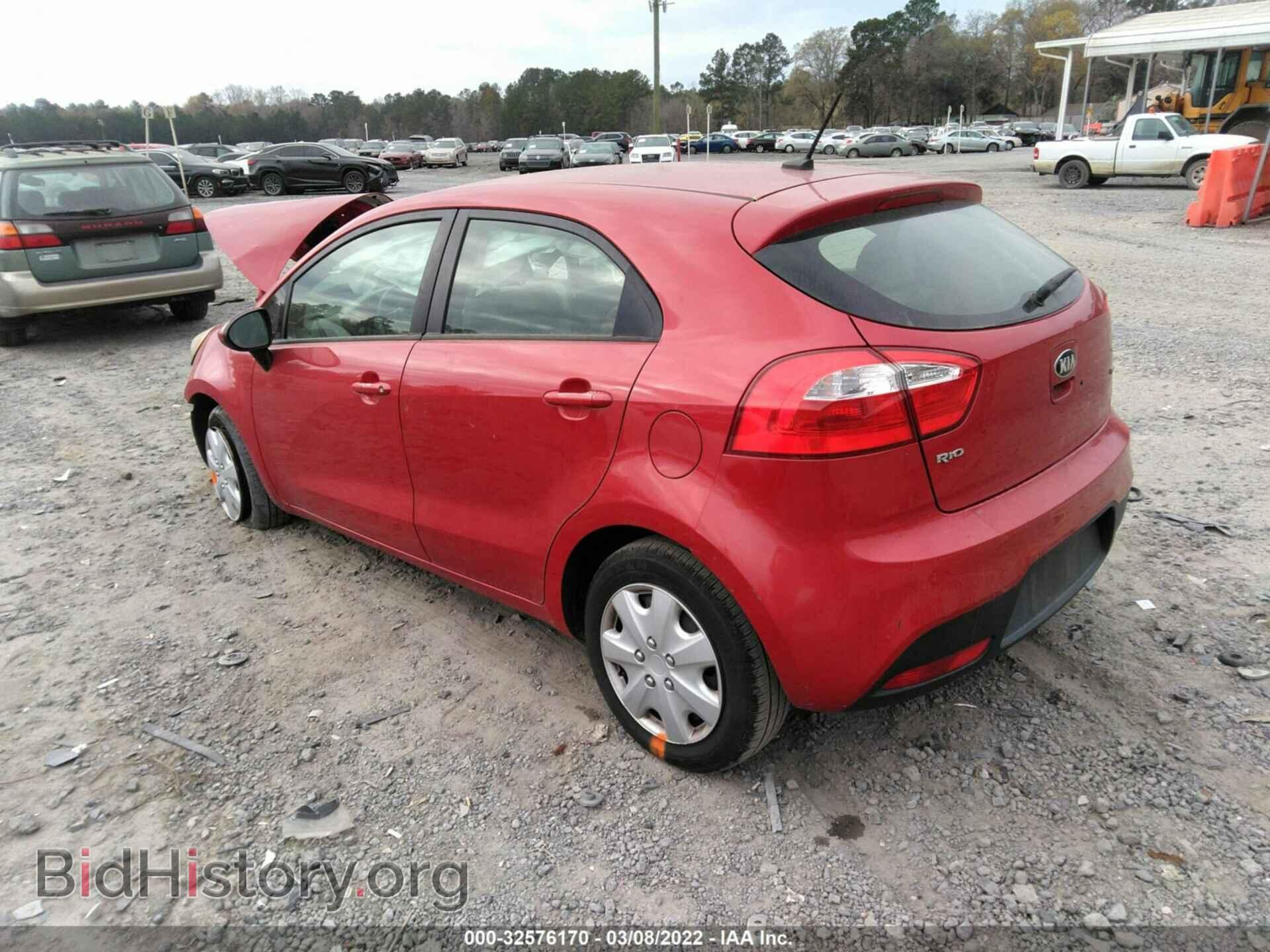 2013 KIA RIO - VIN: KNADM5A33D6180554 - Фото 3