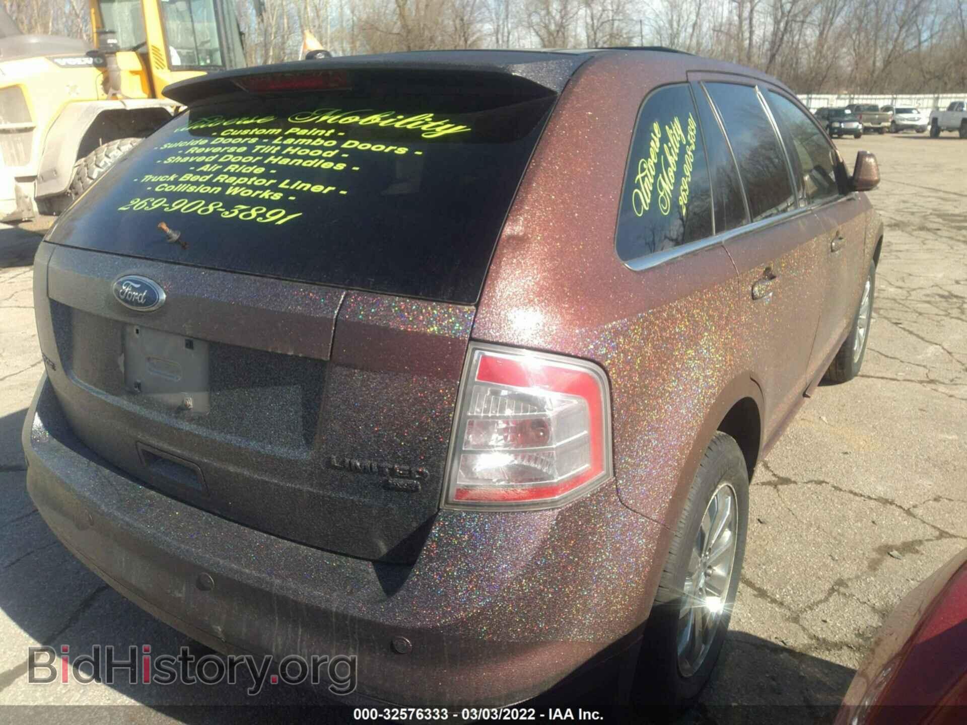 2008 FORD EDGE - VIN: 2FMDK49C98BB43115 - Фото 4