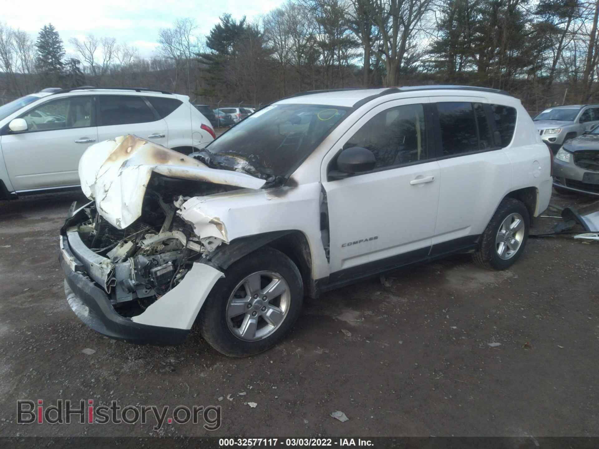 2014 JEEP COMPASS - VIN: 1C4NJCBA8ED545115 - Фото 2