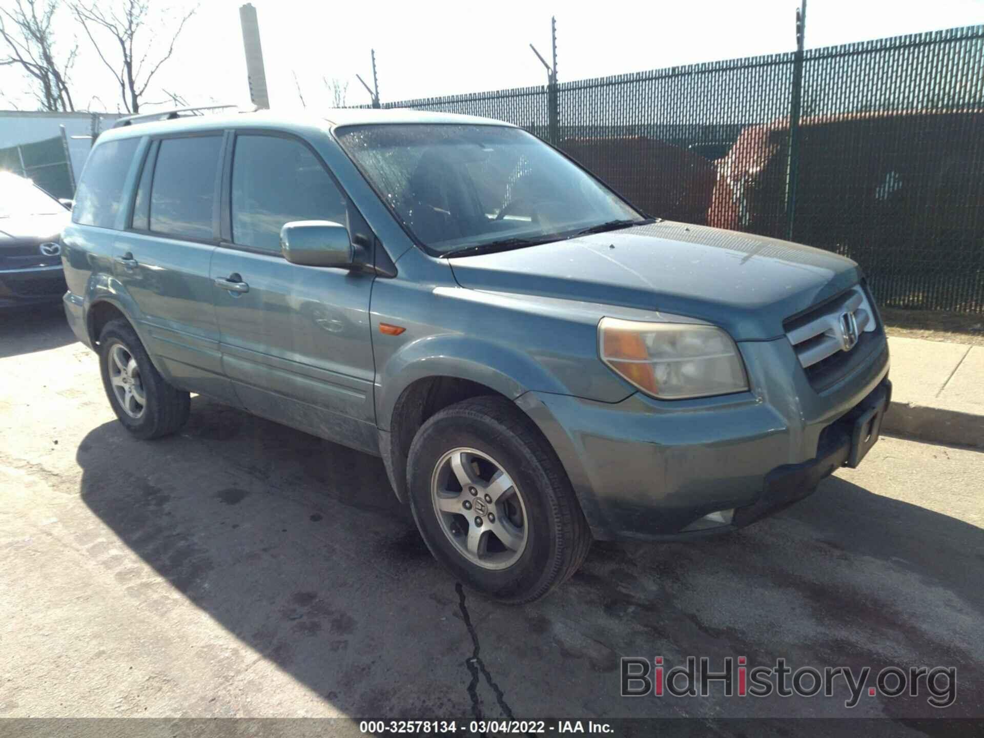 Photo 5FNYF18496B013919 - HONDA PILOT 2006