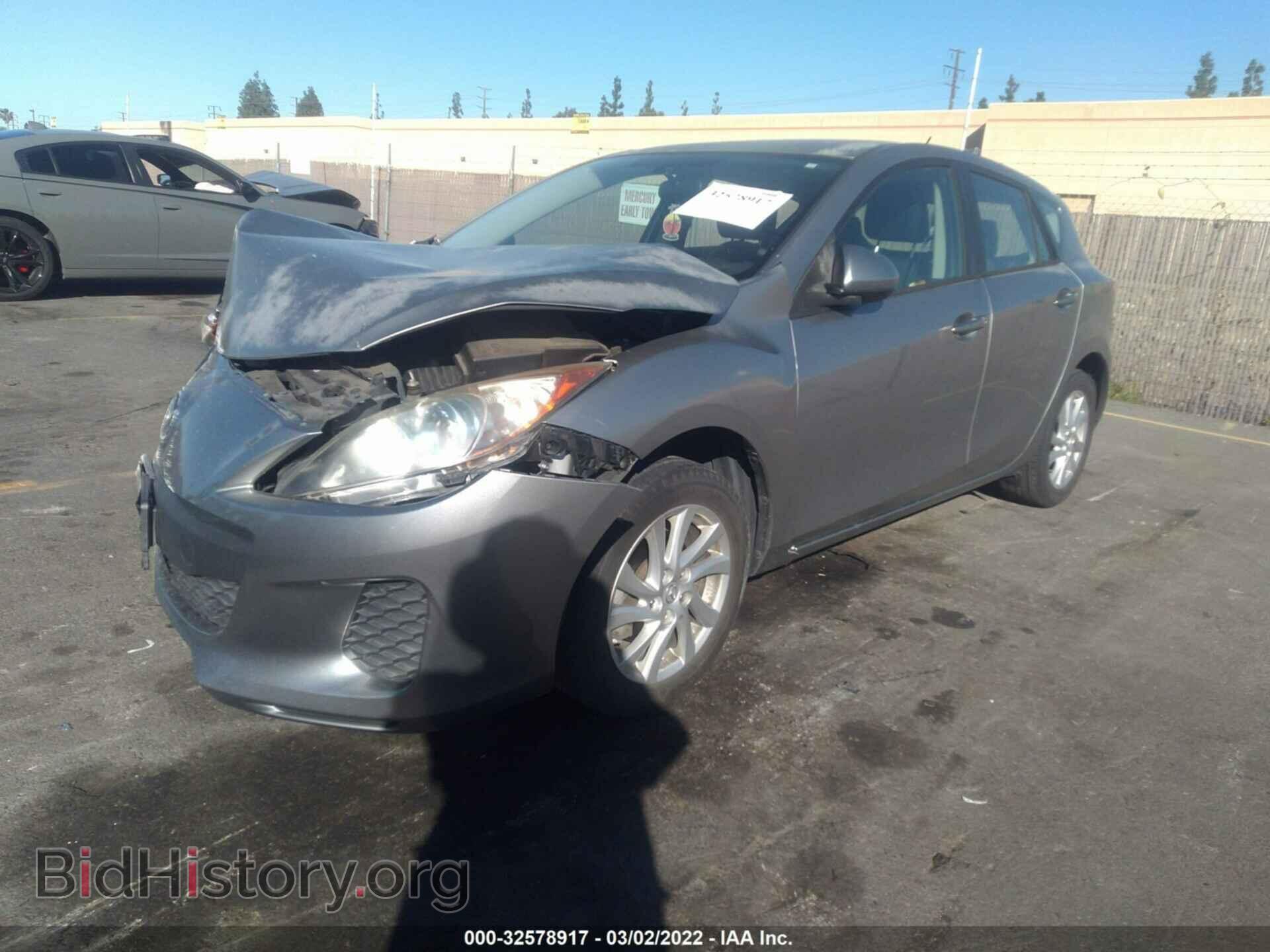 2012 MAZDA MAZDA3 - VIN: JM1BL1L88C1580541 - Фото 2