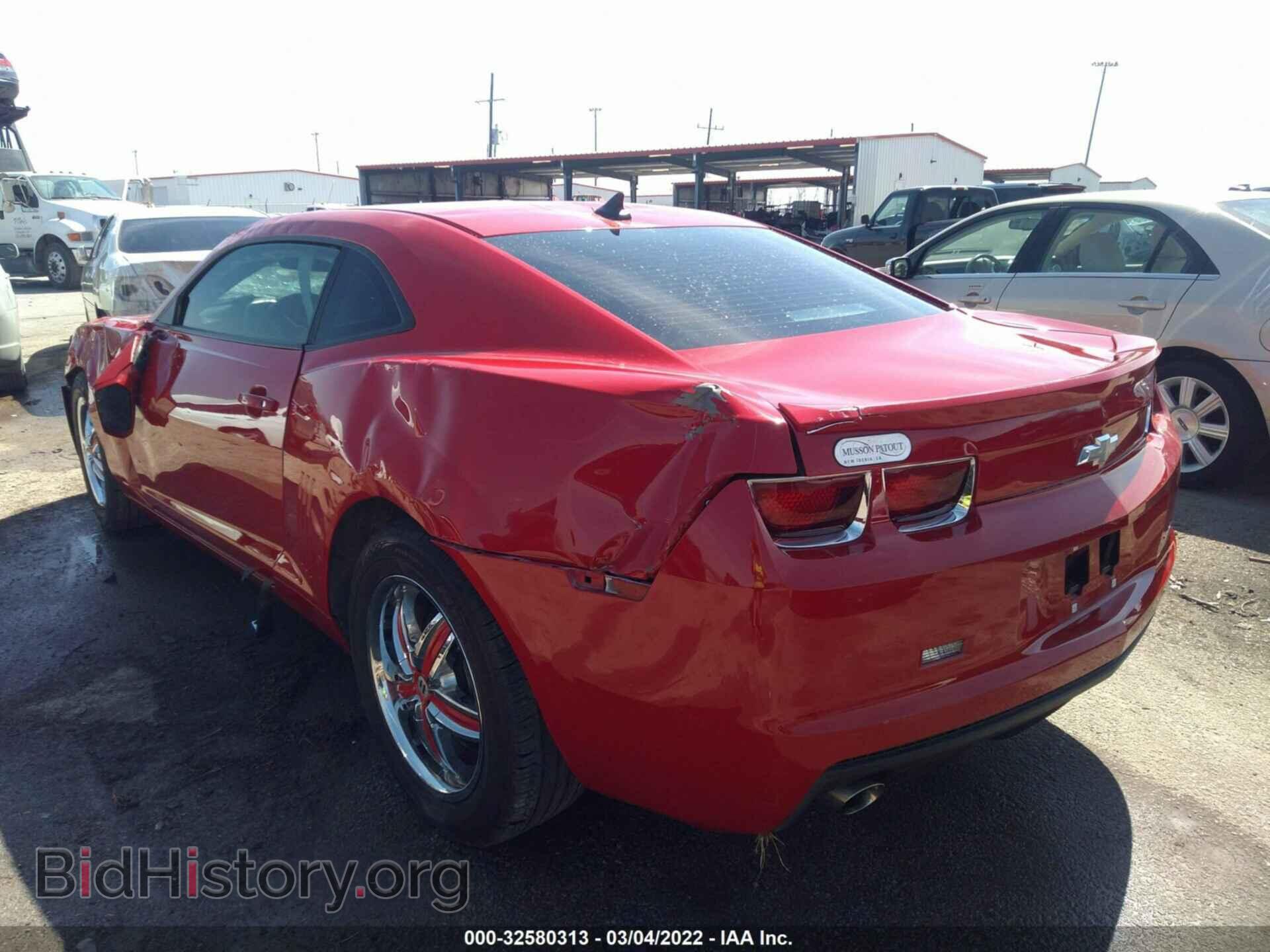 2012 CHEVROLET CAMARO - VIN: 2G1FA1E33C9121978 - Фото 3