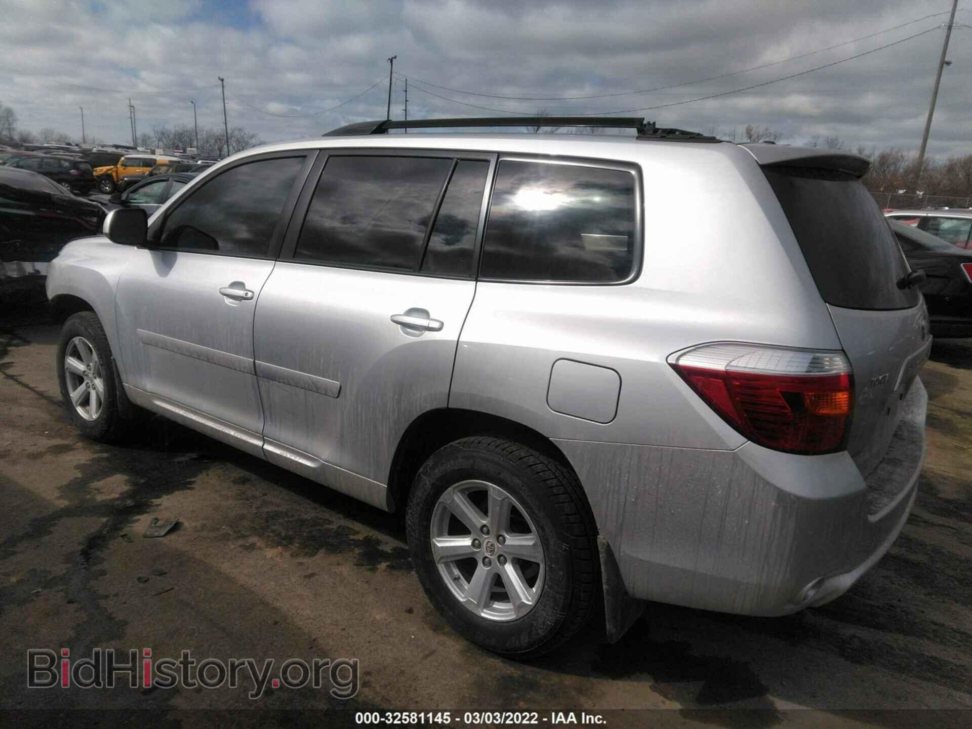 2008 TOYOTA HIGHLANDER - VIN: JTEES41A582025826 - Фото 3