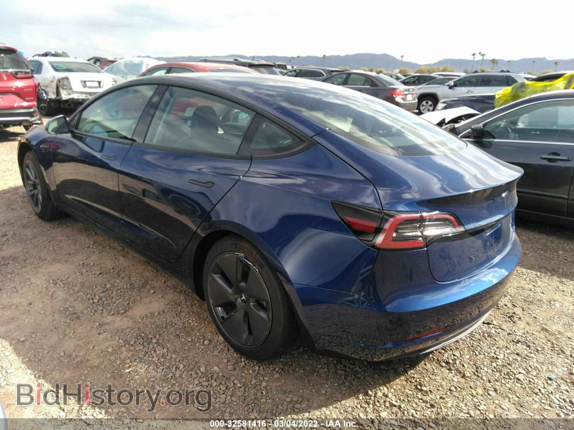 2021 TESLA MODEL 3 - VIN: 5YJ3E1EB4MF080554 - Фото 3