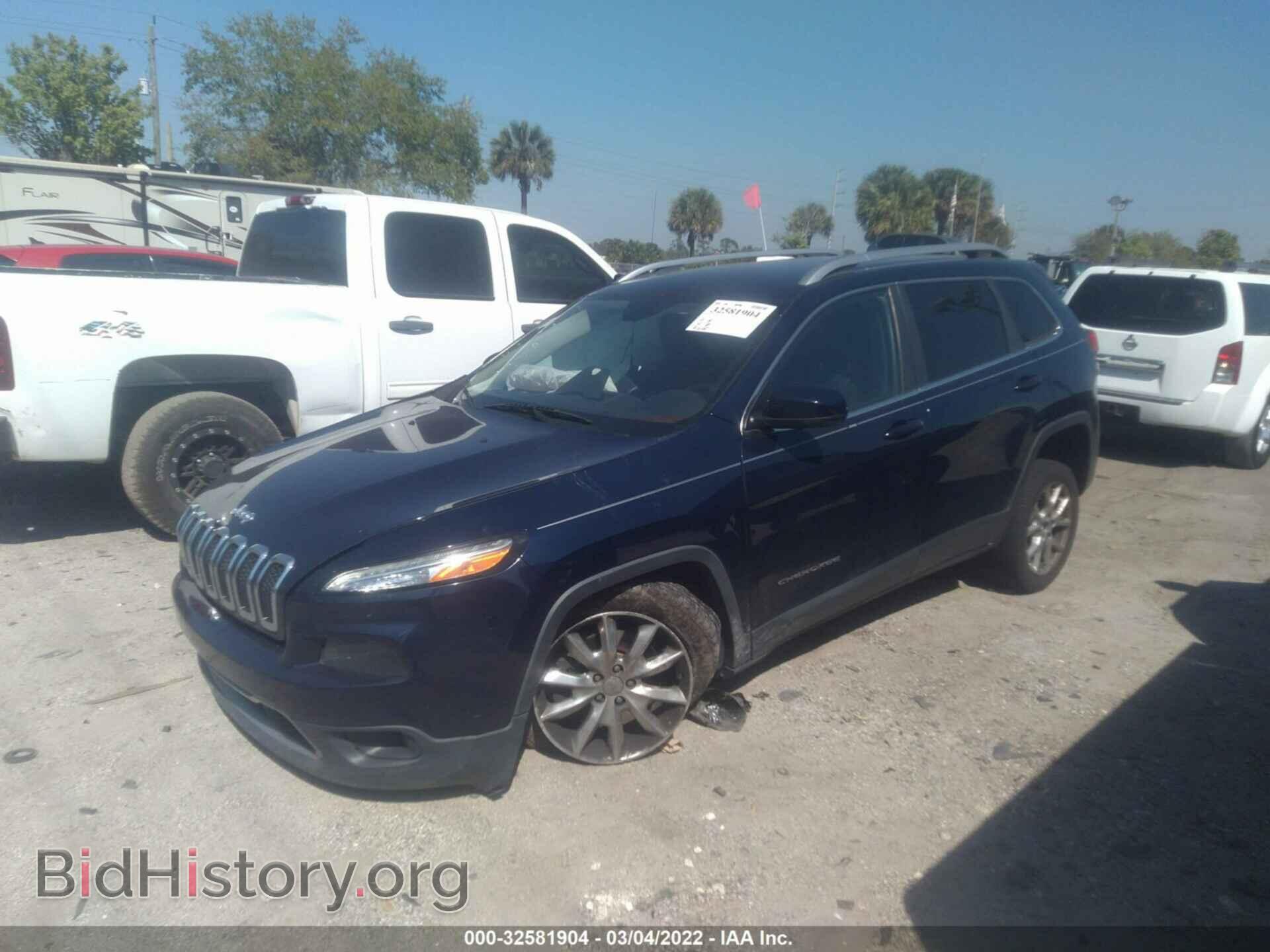 2016 JEEP CHEROKEE - VIN: 1C4PJLDB7GW211809 - Фото 2