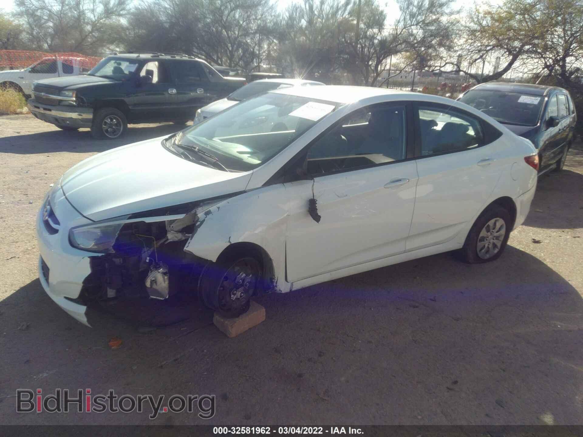 2015 HYUNDAI ACCENT - VIN: KMHCT4AE9FU882000 - Фото 2