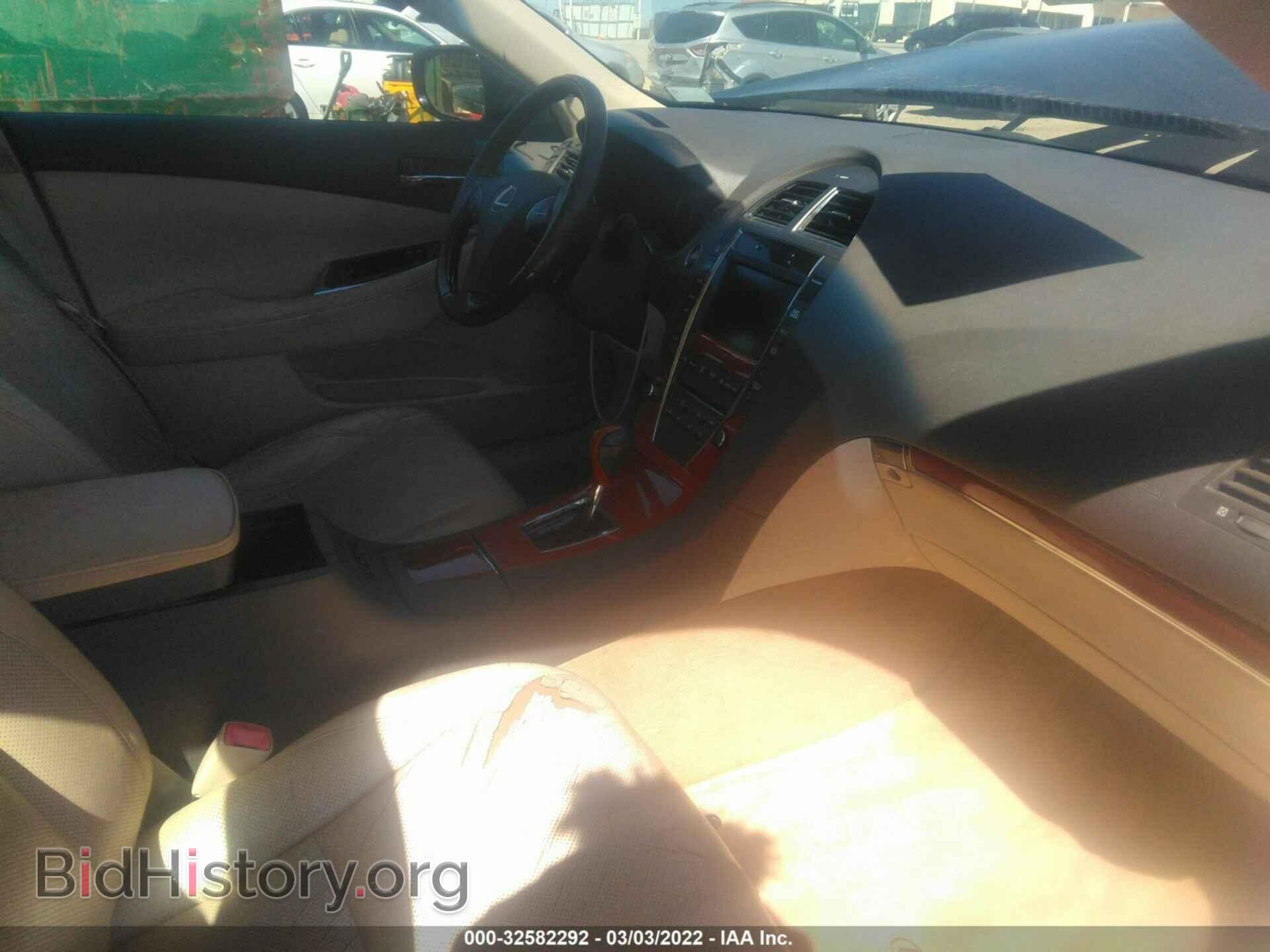 2012 LEXUS ES 350 - VIN: JTHBK1EG7C2492127 - Фото 5