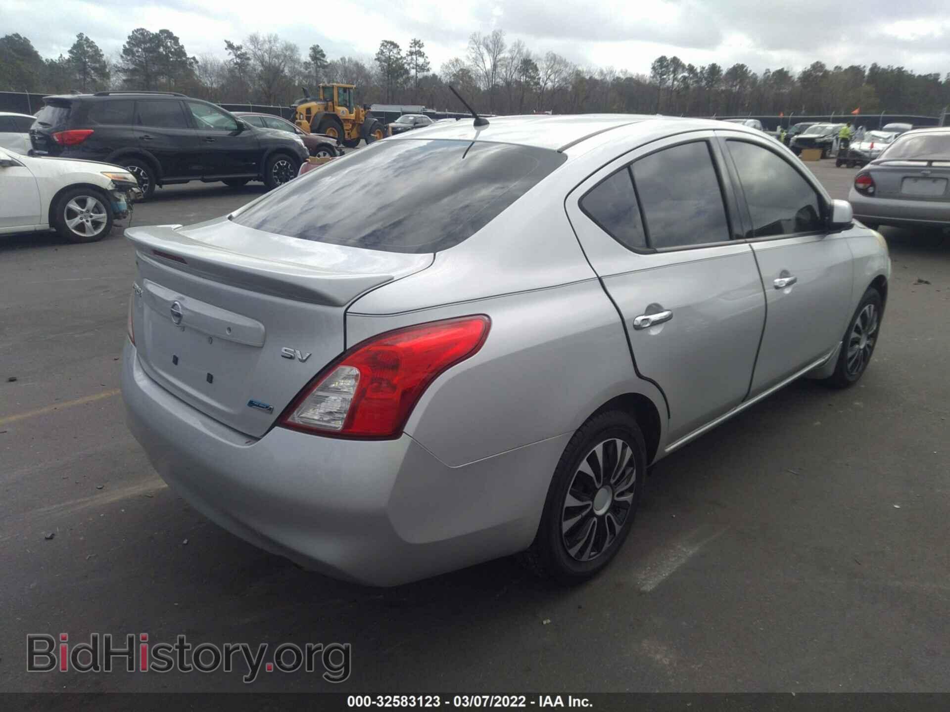2014 NISSAN VERSA - VIN: 3N1CN7AP5EL812541 - Фото 4