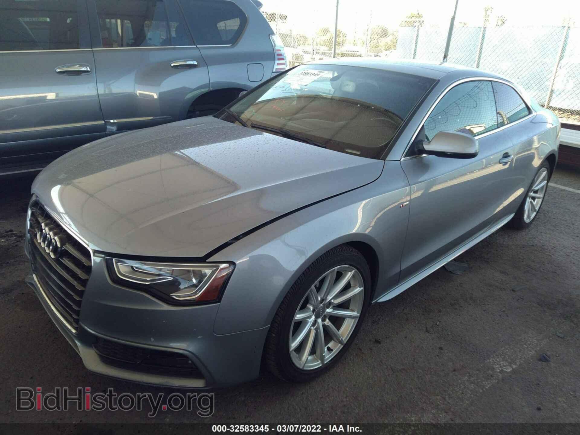 2016 AUDI A5 - VIN: WAUD2AFRXGA054818 - Photo 2