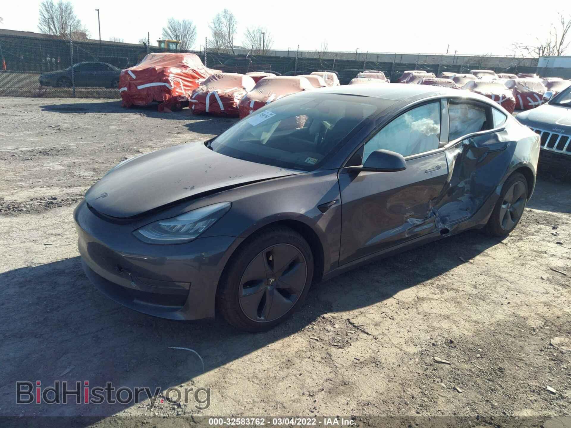 2020 TESLA MODEL 3 - VIN: 5YJ3E1EA6LF739255 - Фото 2