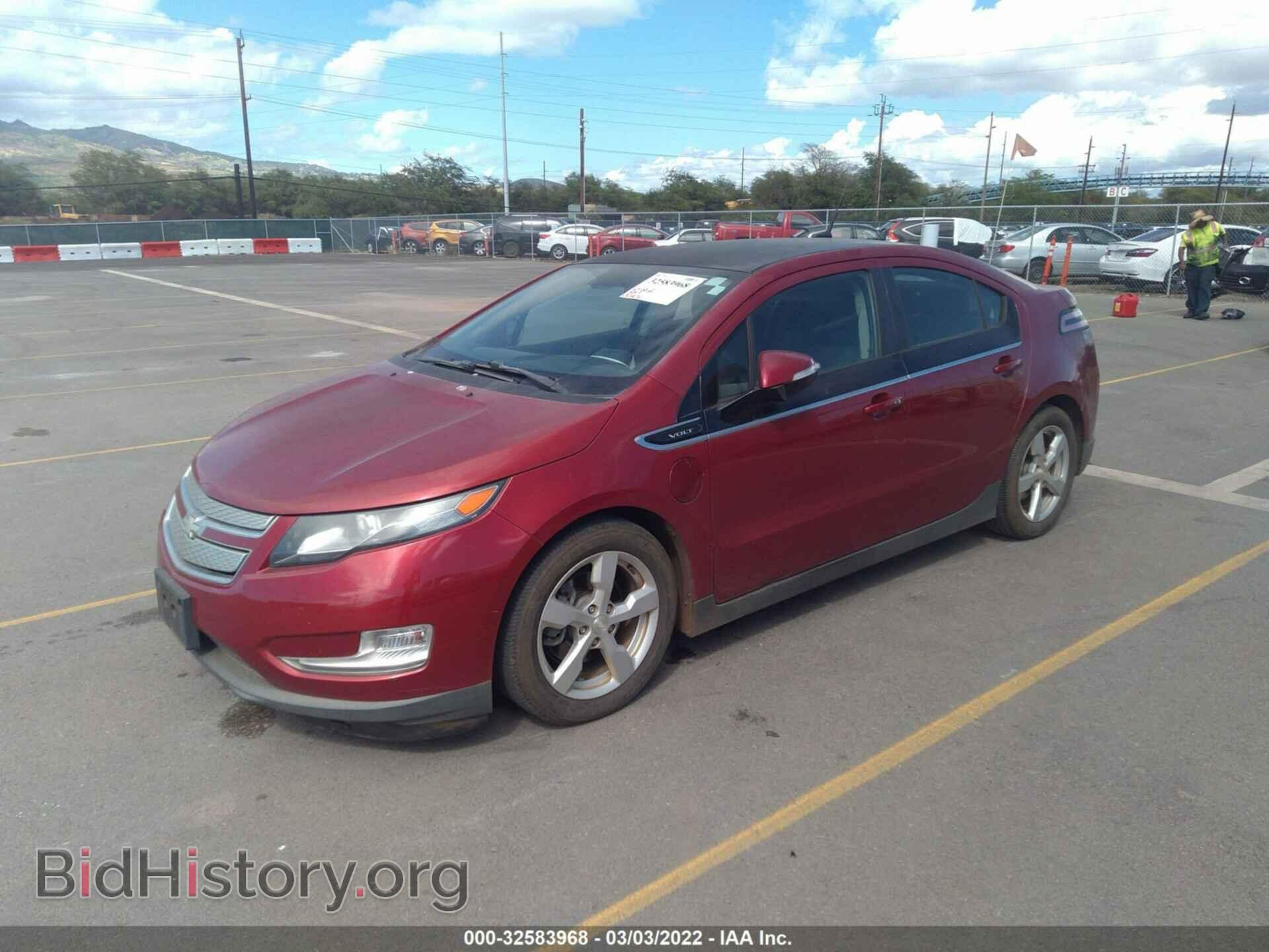 2012 CHEVROLET VOLT - VIN: 1G1RA6E43CU105821 - Фото 2