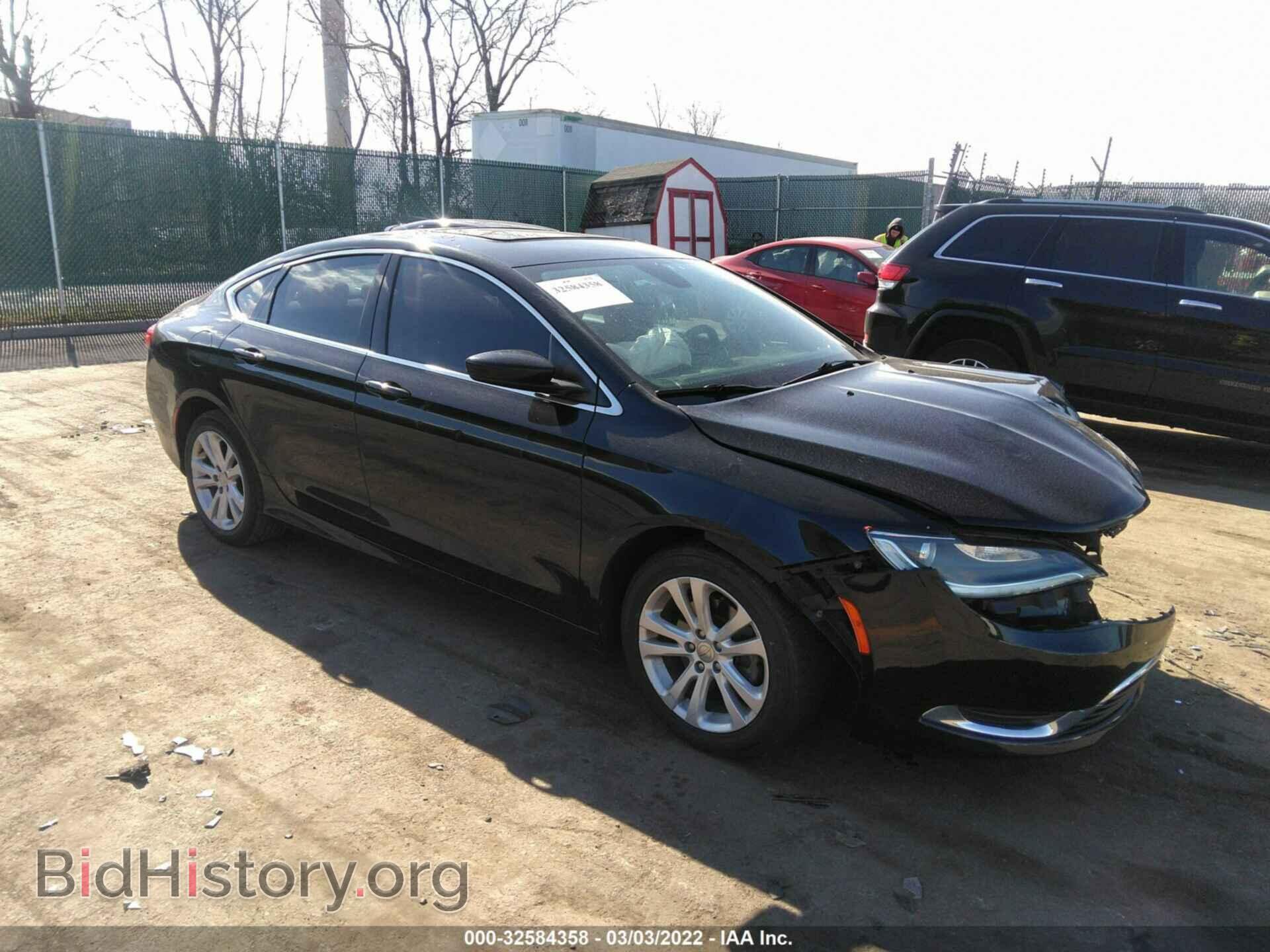 Фотография 1C3CCCAB5GN142013 - CHRYSLER 200 2016