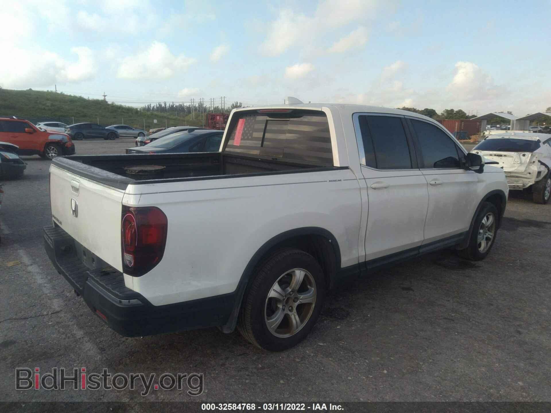 2019 HONDA RIDGELINE - VIN: 5FPYK2F63KB001448 - Фото 4