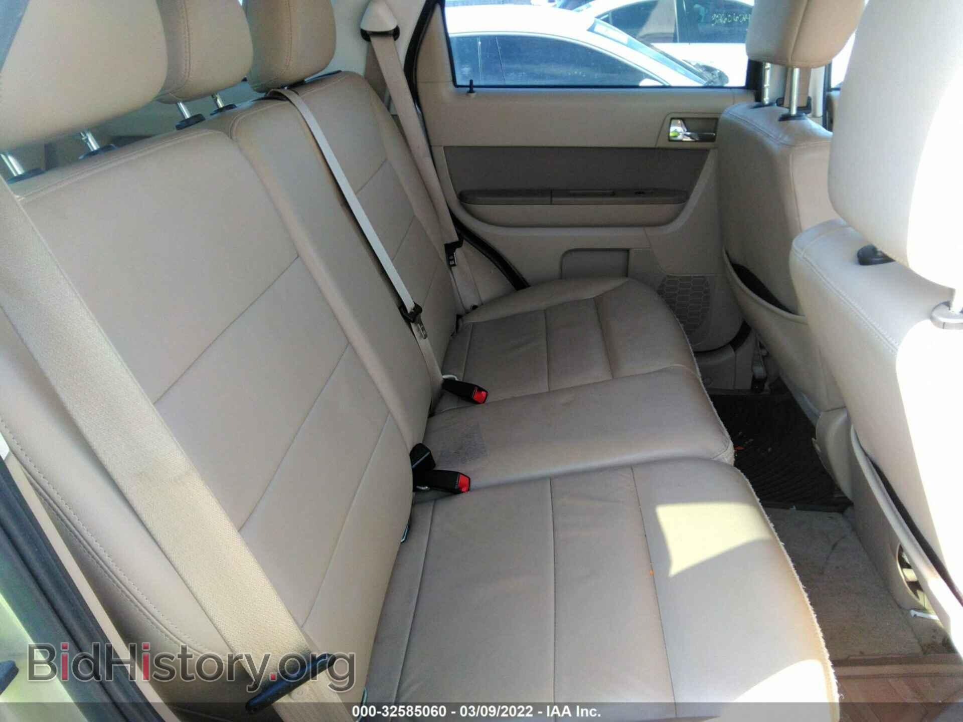 2011 FORD ESCAPE - VIN: 1FMCU0EG0BKA80216 - Фото 8