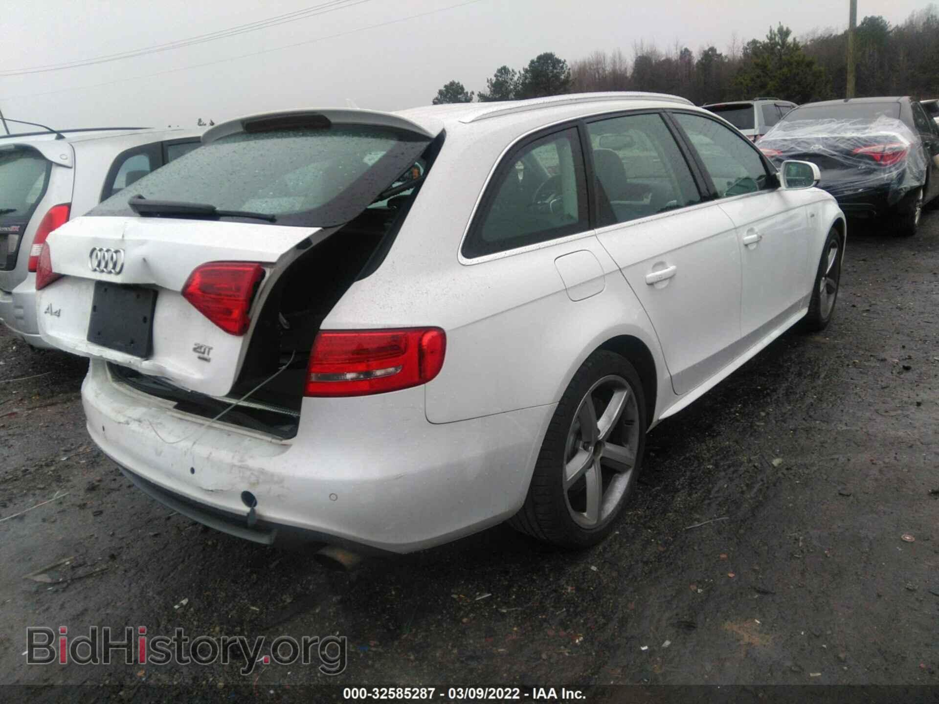 2012 AUDI A4 - VIN: WAUWFAFLXCA020896 - Фото 4