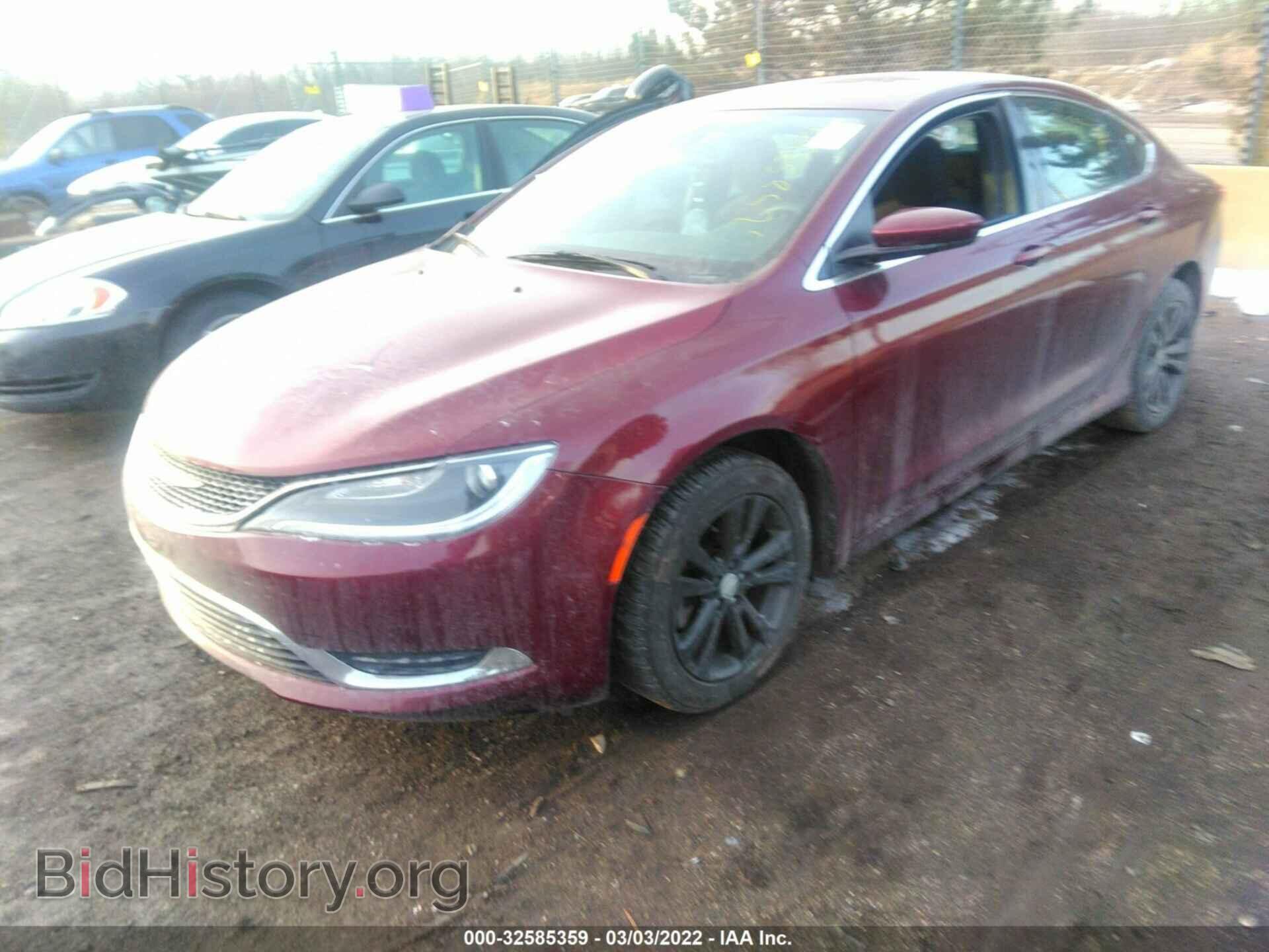2016 CHRYSLER 200 - VIN: 1C3CCCAB8GN101908 - Фото 2
