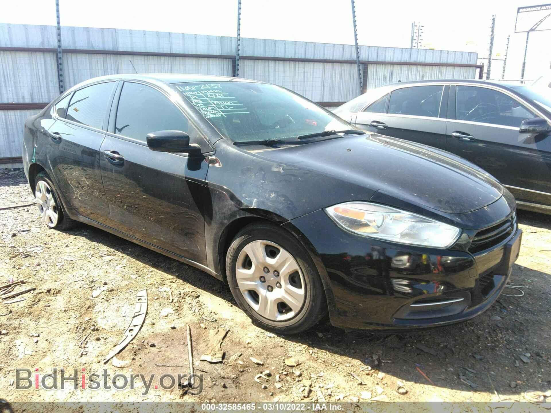 Photo 1C3CDFAAXFD406031 - DODGE DART 2015